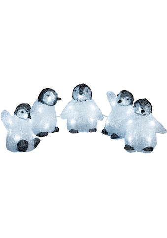 LED Dekofigur »Babypinguine«, 40 flammig-flammig