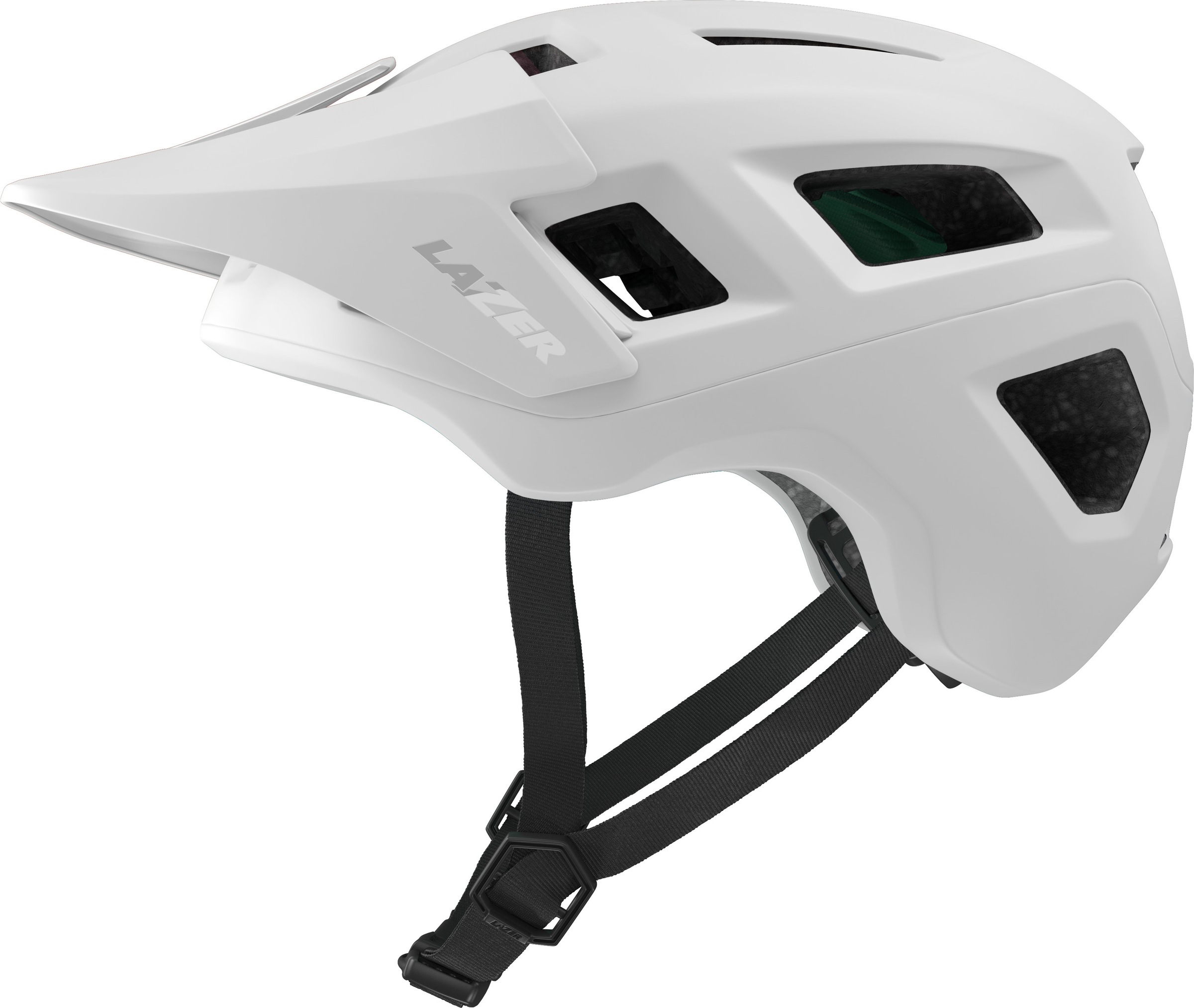 Lazer Fahrradhelm »MTB-Helm Coyote KinetiCore, Matte Full White«