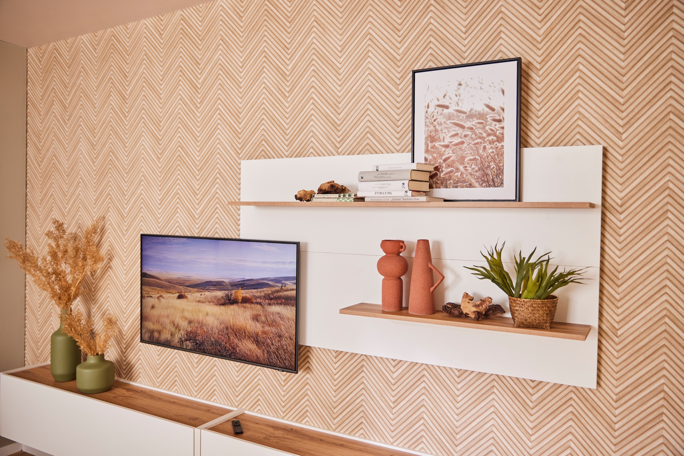 Samsung QLED-Fernseher »GQ43Q60DAU«, 4K Ultra HD, Smart-TV, Crystal UHD, Q-Symphony, HDR10+, Dolby Surround Sound, Gaming Hub