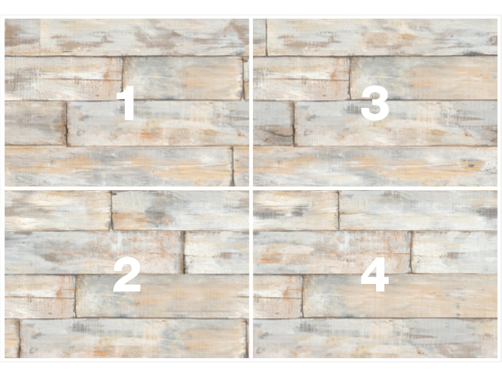 Komar Fototapete »Vlies Fototapete - Shabby Chic - Größe 368 x 248 cm« Motiv | bedruckt glatt