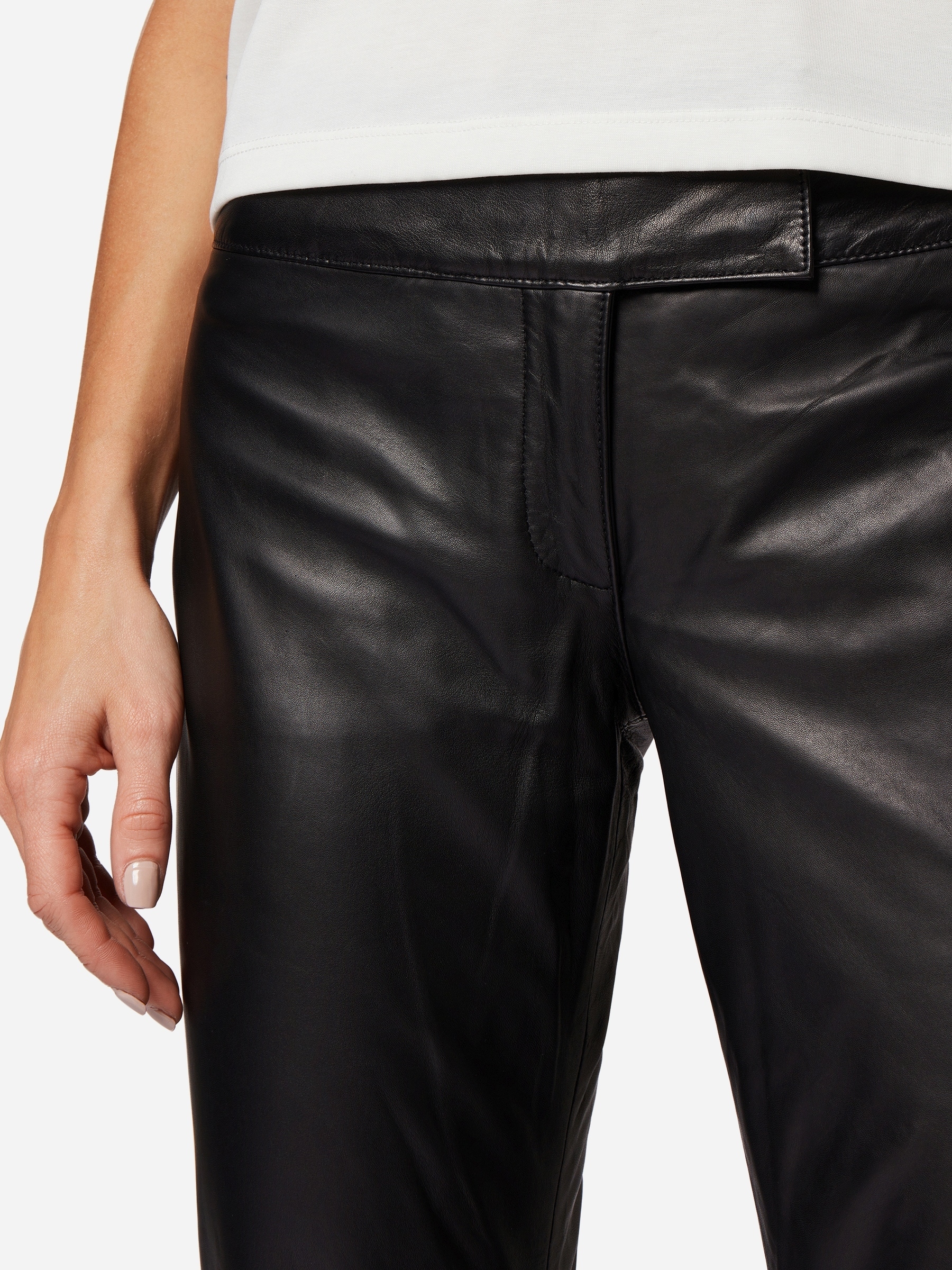 RICANO Lederhose »Lederhose Low Cut 2«  Handgefertigt aus echtem Leder
