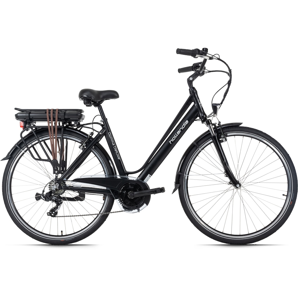 Adore E-Bike »Optima Deluxe«, 7 Gang, Shimano, Acera, Mittelmotor 250 W