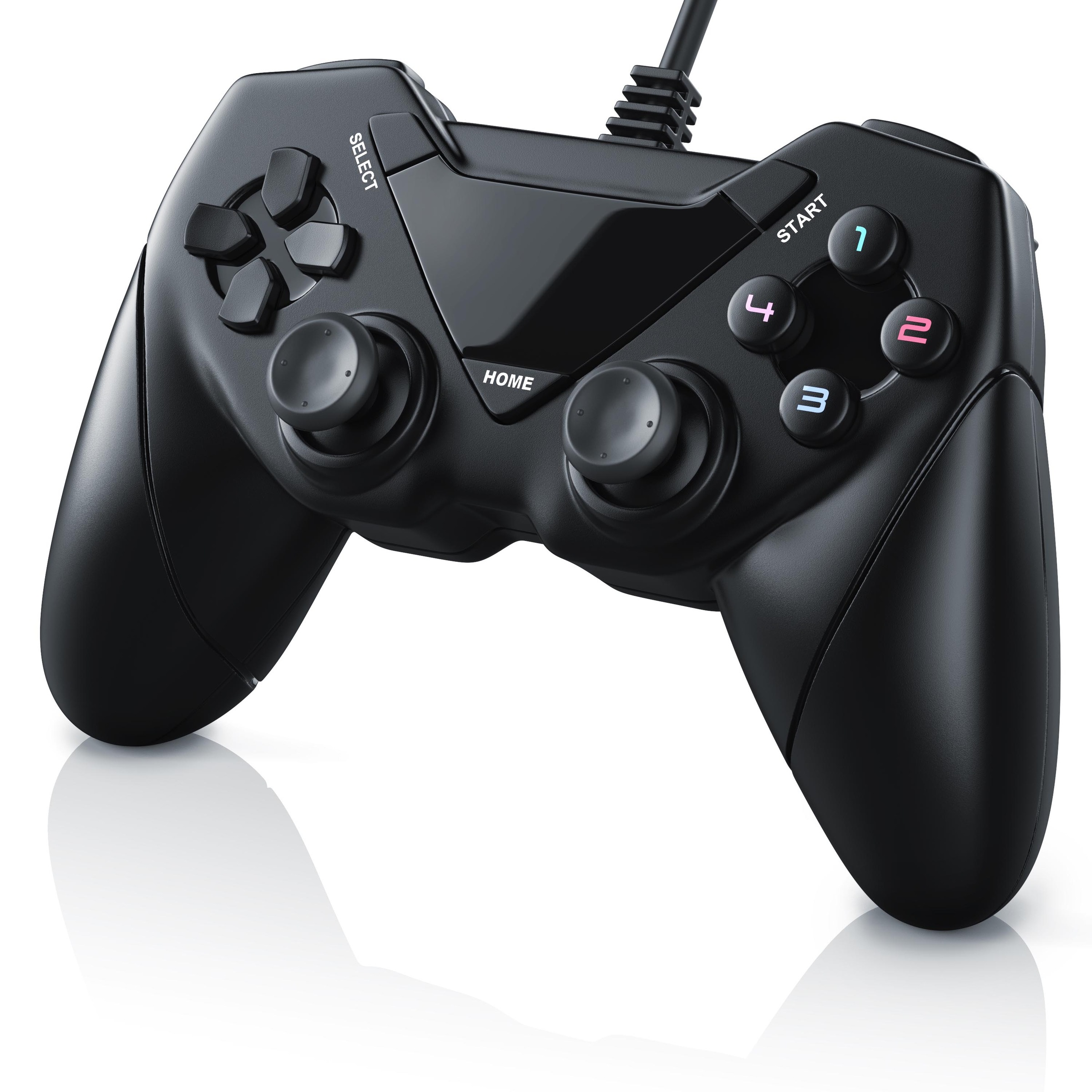 USB Gamepad Controller für Android / PC / PS3 »Dual Vibration /...