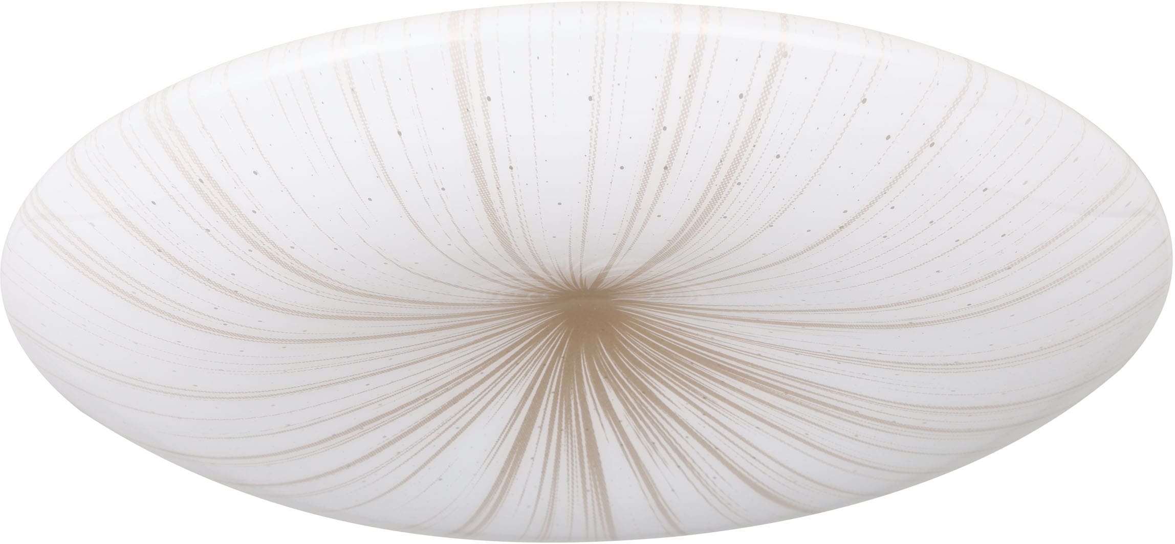 EGLO Deckenleuchte »NIEVES 1«, Ø 31 cm, Deckenleuchte, Flurlampe in weiß und gold, Schlafzimmerlampe