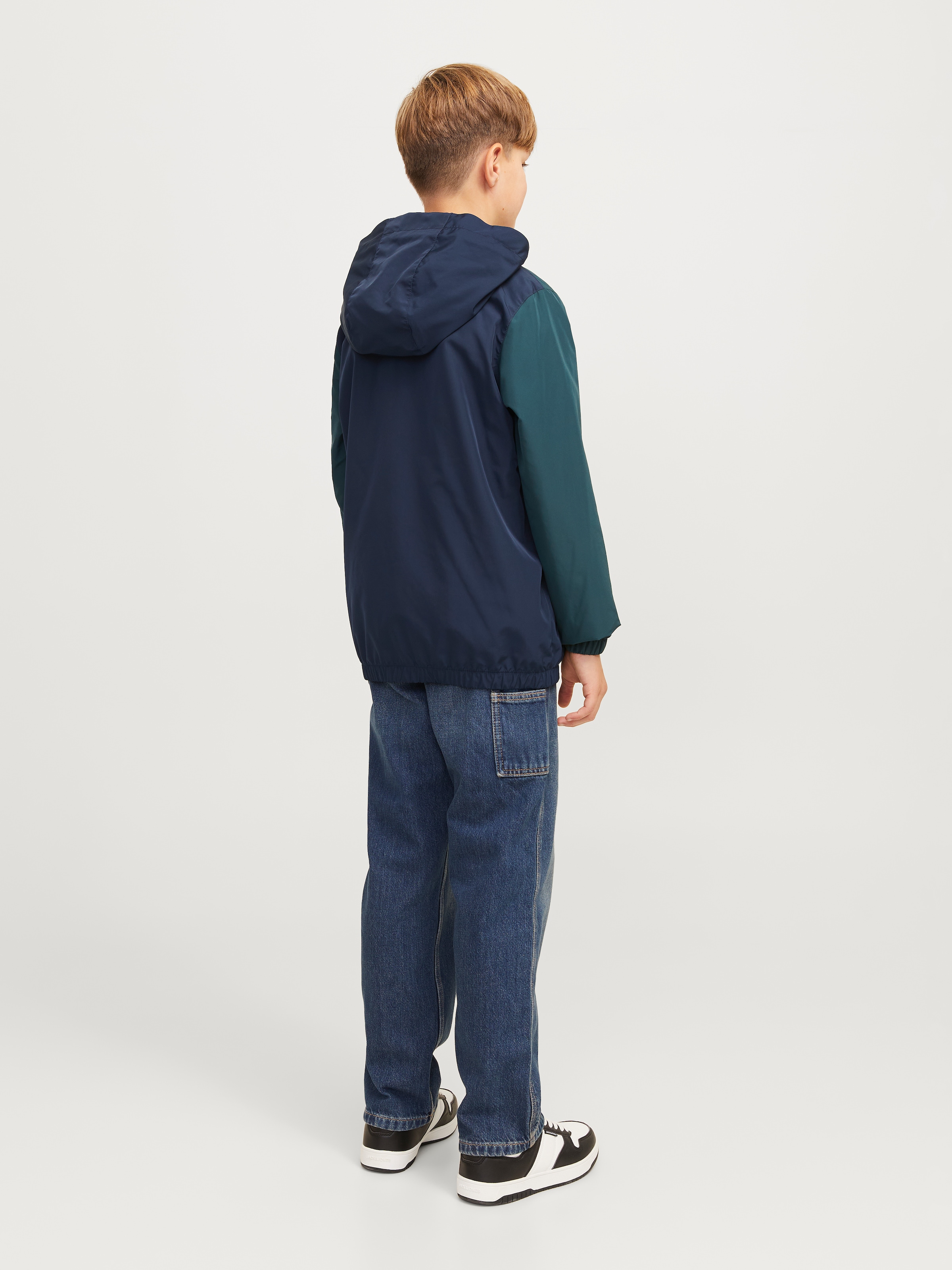 Jack & Jones Junior Windbreaker »JJWINDBREAKER PACKABLE ANORAK JNR«, mit Kapuze