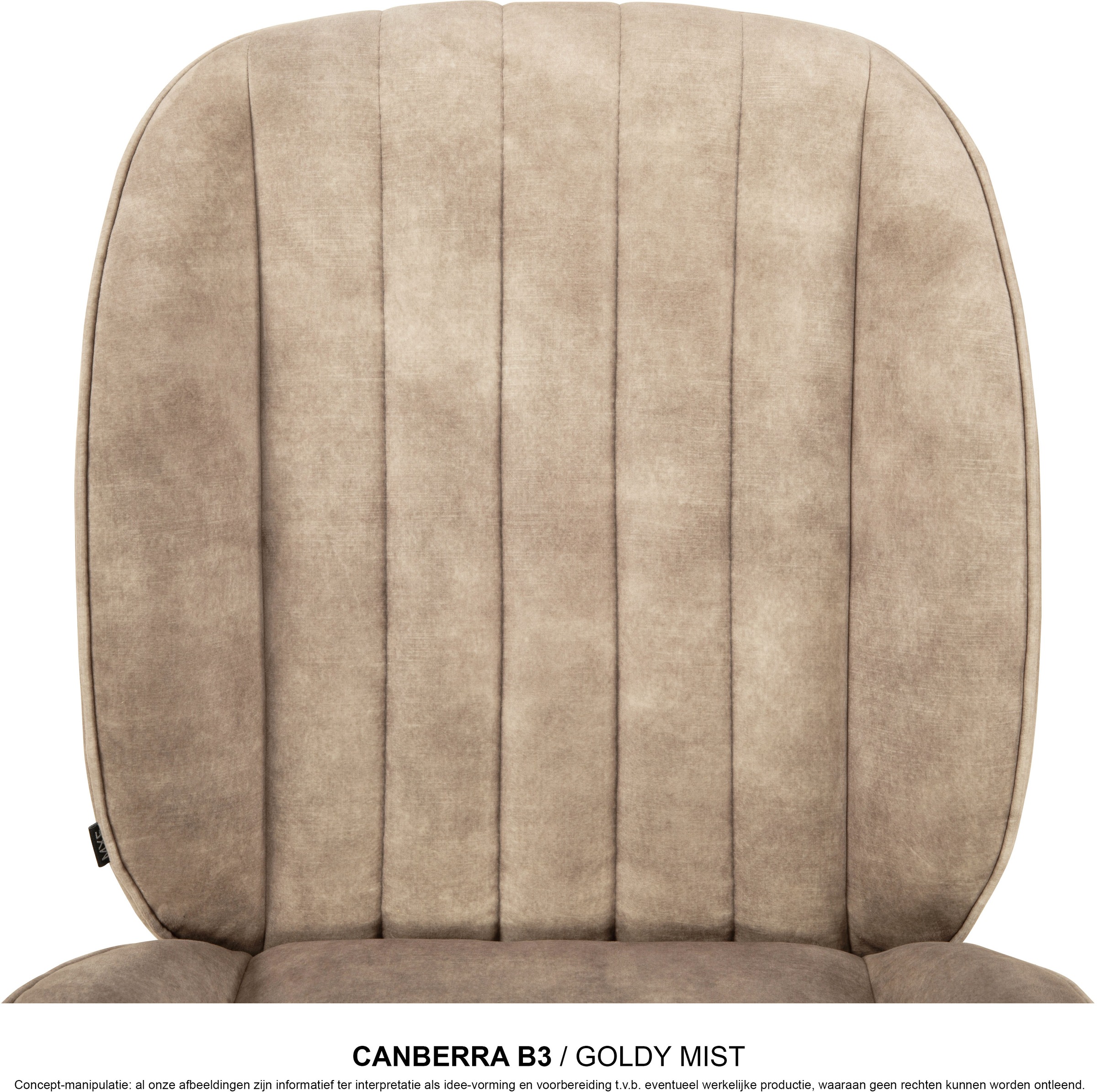 OMG Design Esszimmerstuhl »Canberra« (Set) 1 Stk.Esszimmerstuhl, pflegeleichter Samtvelour Bezug