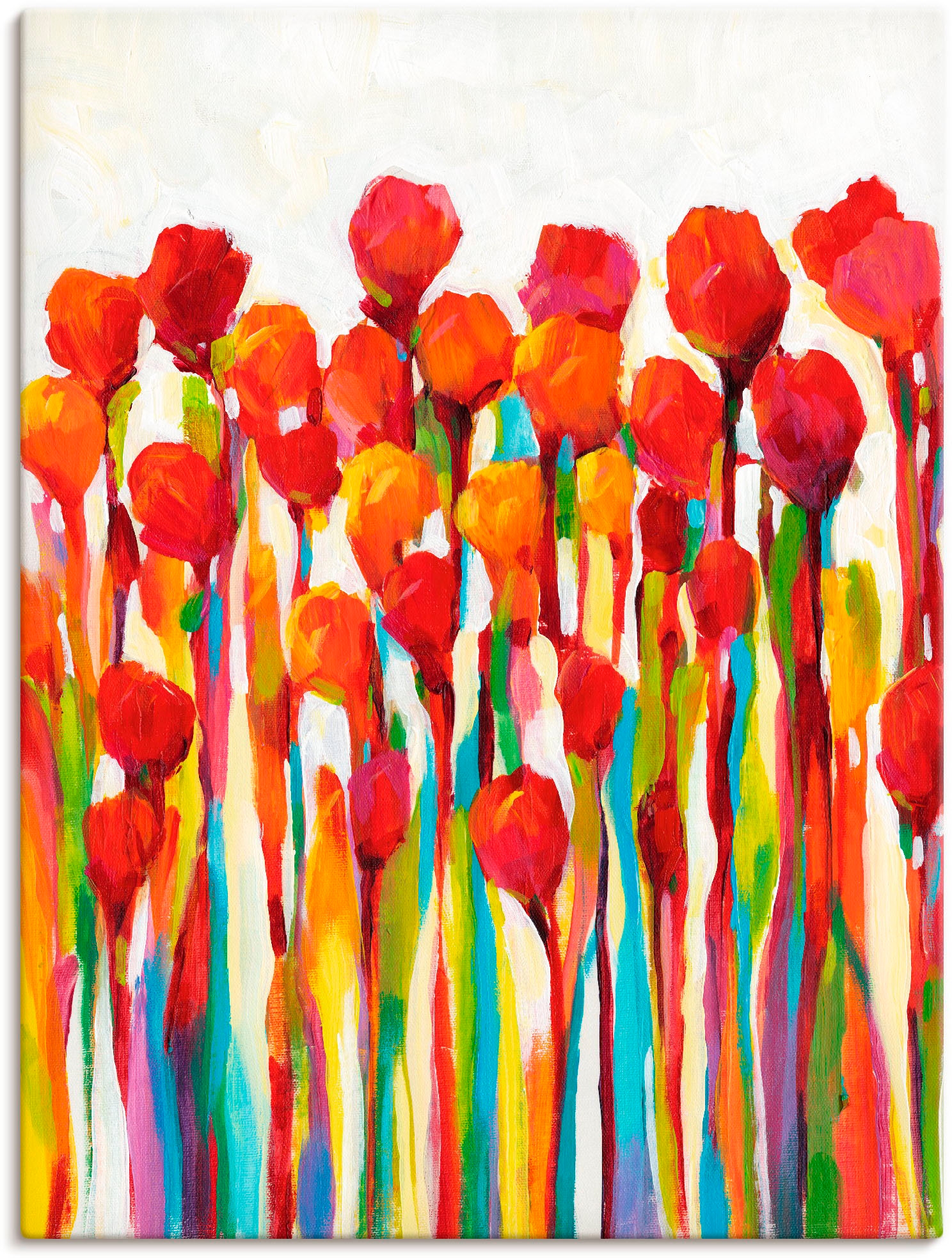 Artland Wandbild »Strotzen mit Farben I«, Blumenwiese, (1 St.), als Alubild,  Leinwandbild, Wandaufkleber oder Poster in versch. Größen im OTTO Online  Shop