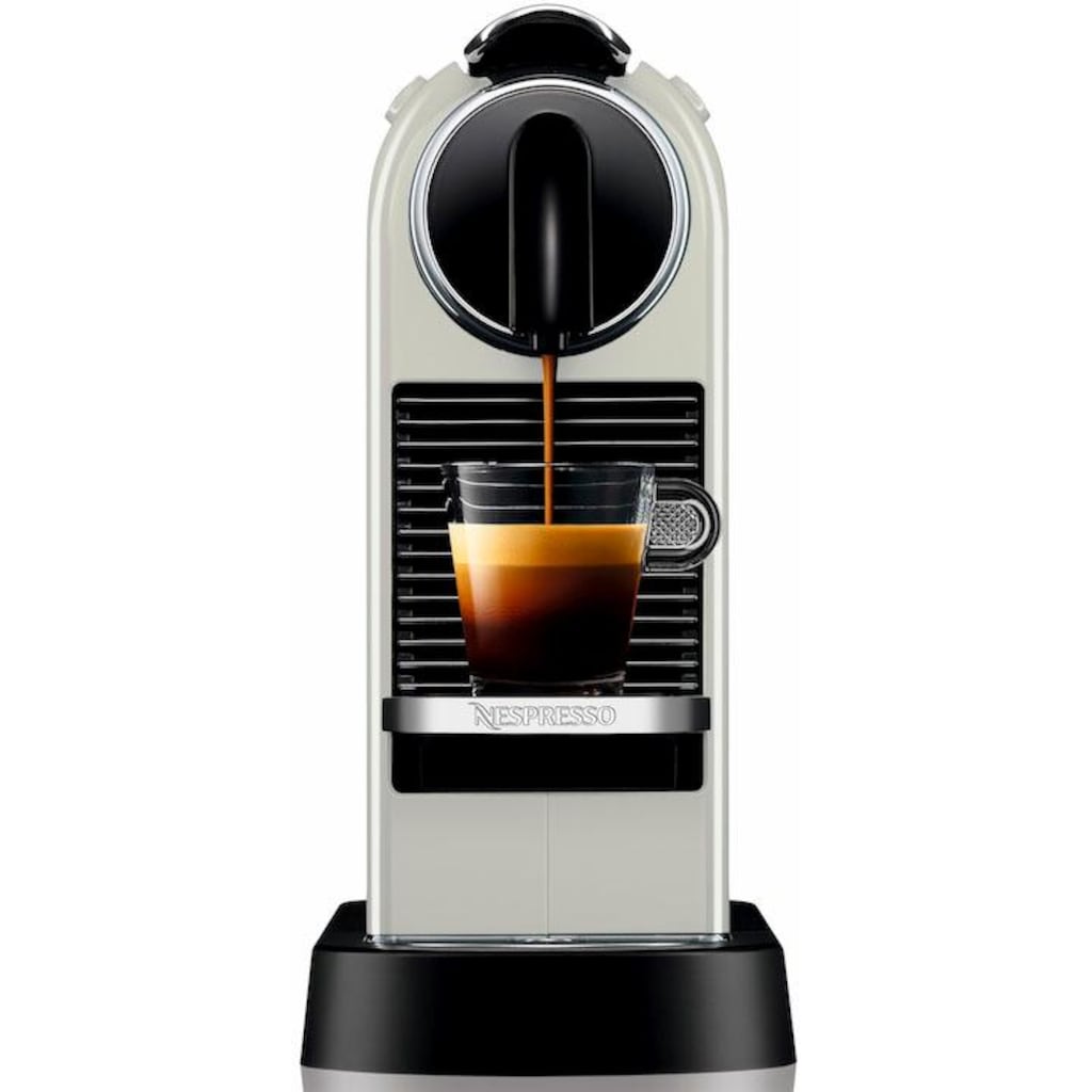 Nespresso Kapselmaschine »CITIZ EN 167.W von DeLonghi, White«