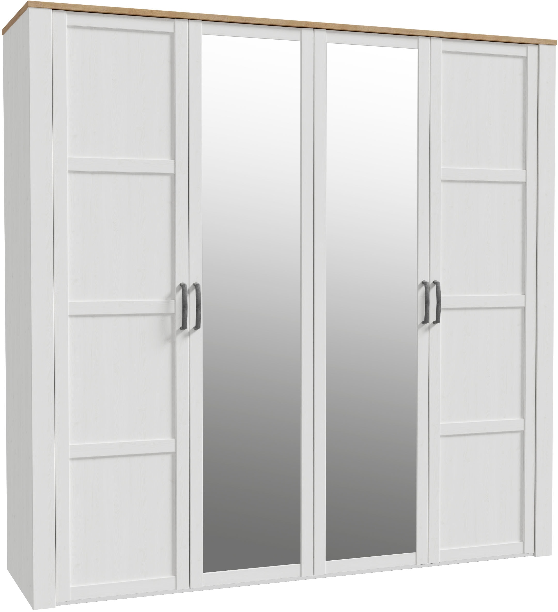 FORTE Kleiderschrank »Bohol« Höhe 214 cm, Spiegeltüre, SoftClose