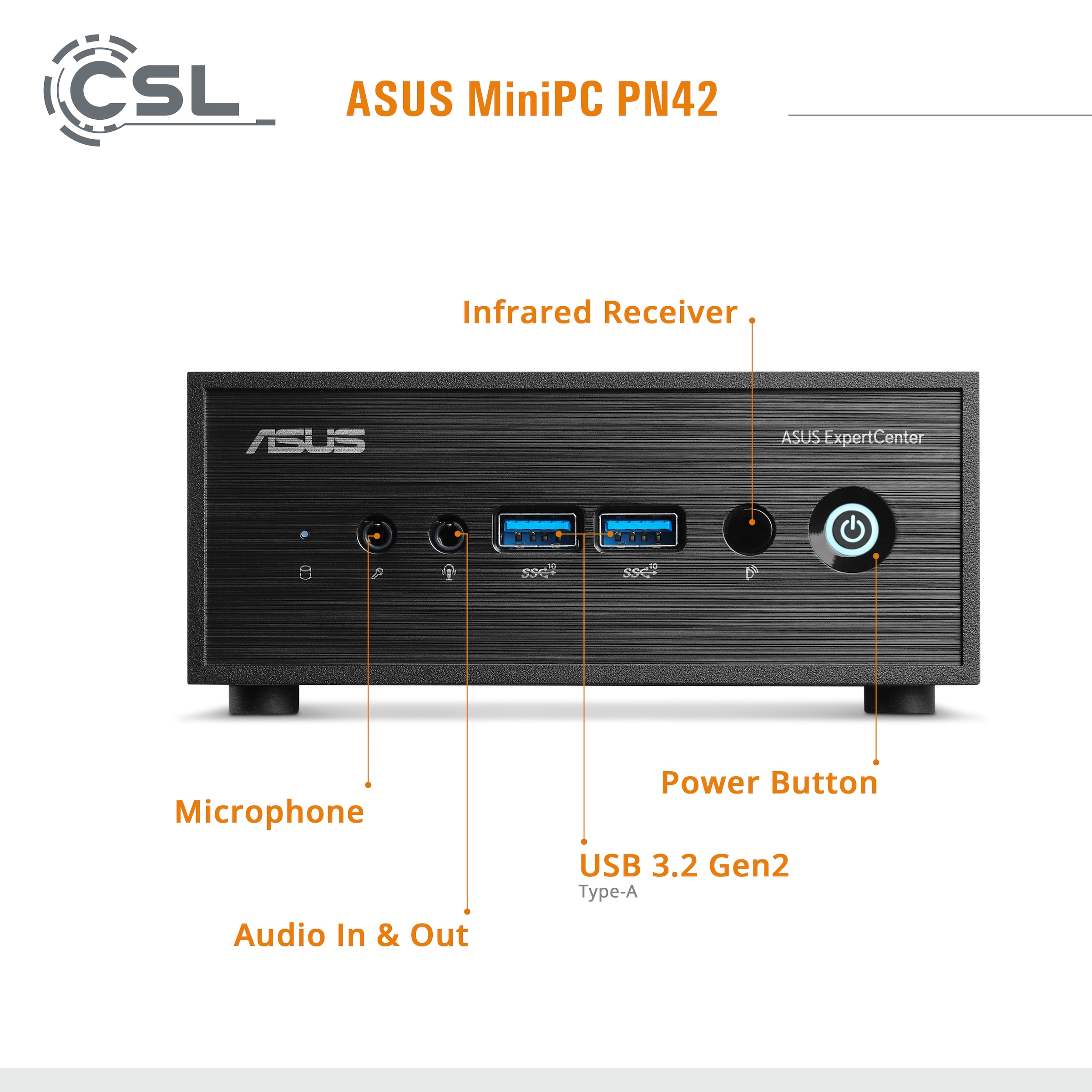 Asus Mini-PC »Mini-PC ASUS PN42 Intel N200 Windows 11«