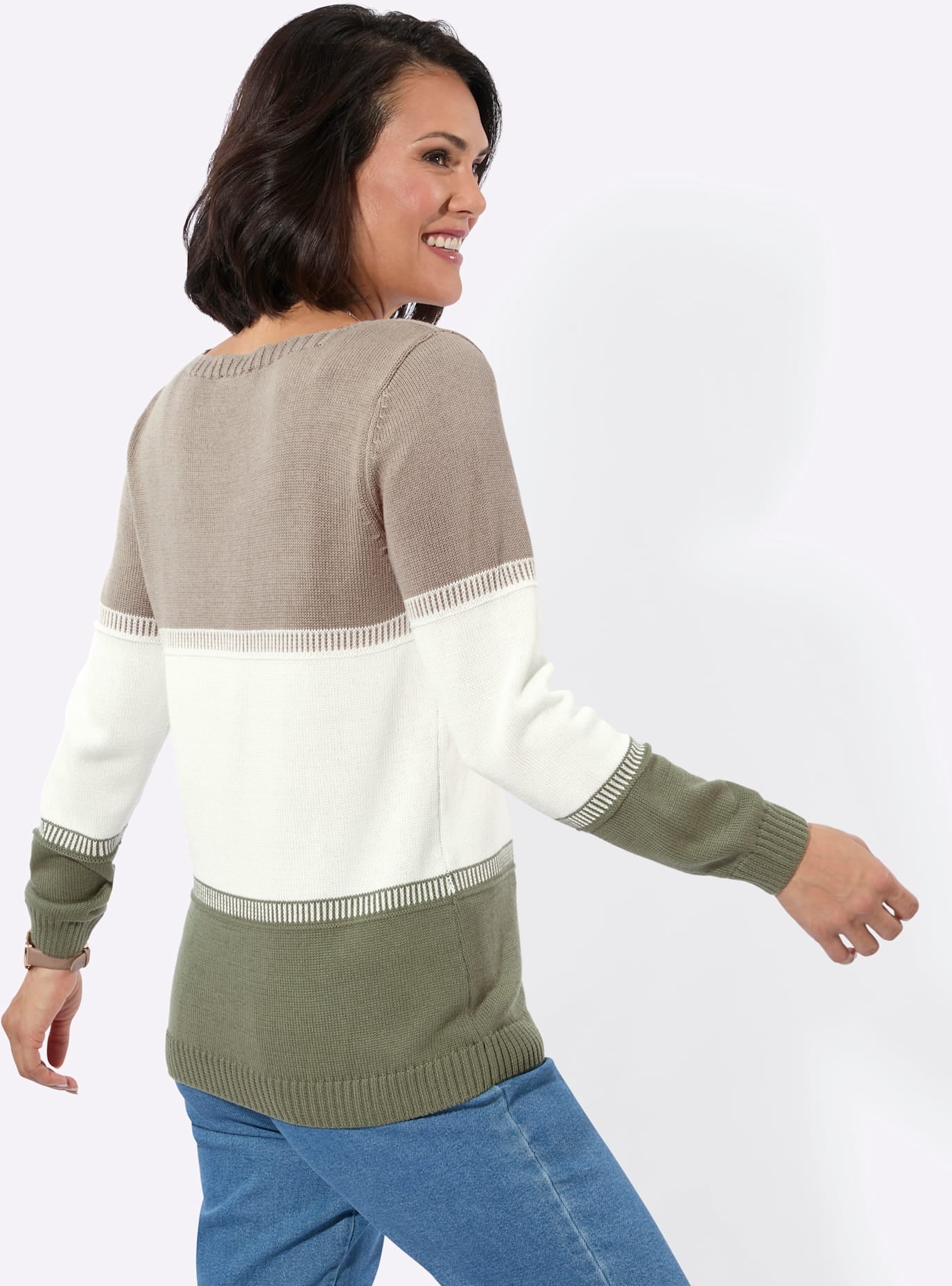 Casual Looks Strickpullover »Rundhals-Pullover«