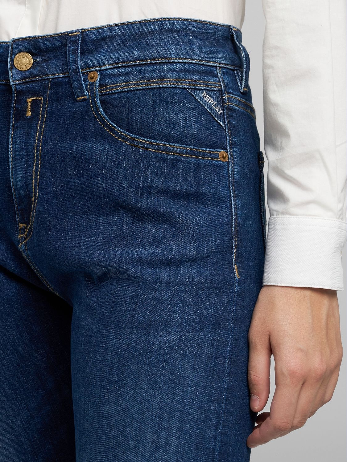 Replay Slim-fit-Jeans »MARTY«, mit leichter Waschung