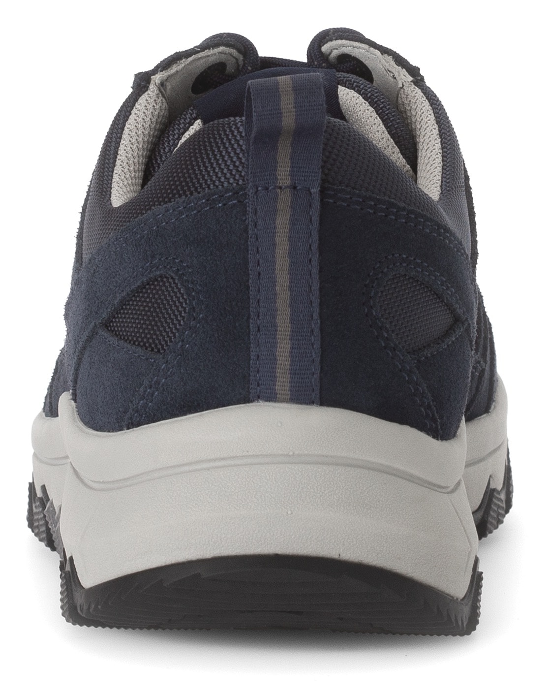 Gabor Rollingsoft Keilsneaker, Freizeitschuh, Halbschuh, Schnürschuh mit Ziernähten, Weite G