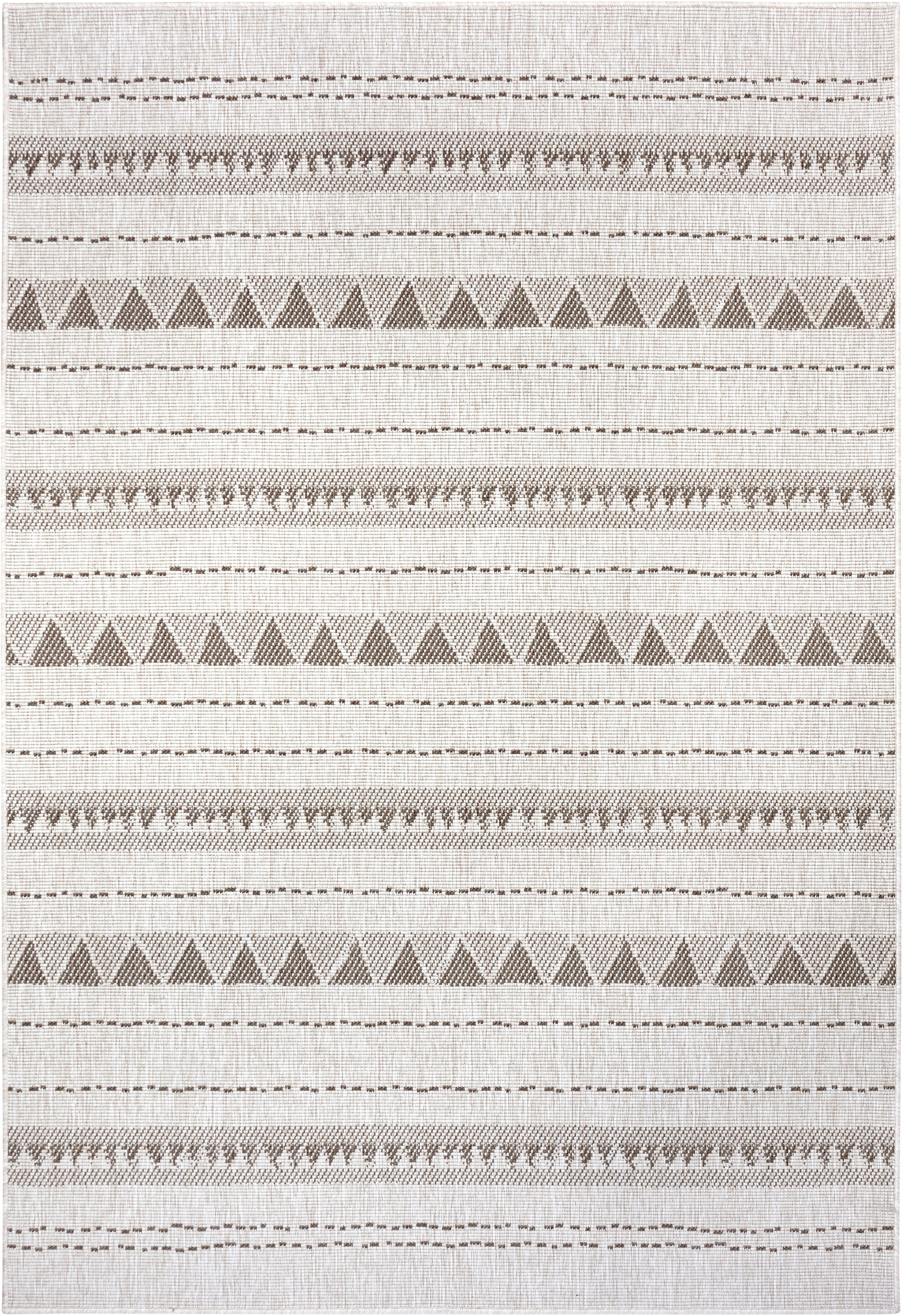 NORTHRUGS Teppich »Bahamas Wendeteppich«, rechteckig, 5 mm Höhe, In-& Outdoor, Wetterfest, Balkon, Garten, Wohnzimmer, Wasserfest