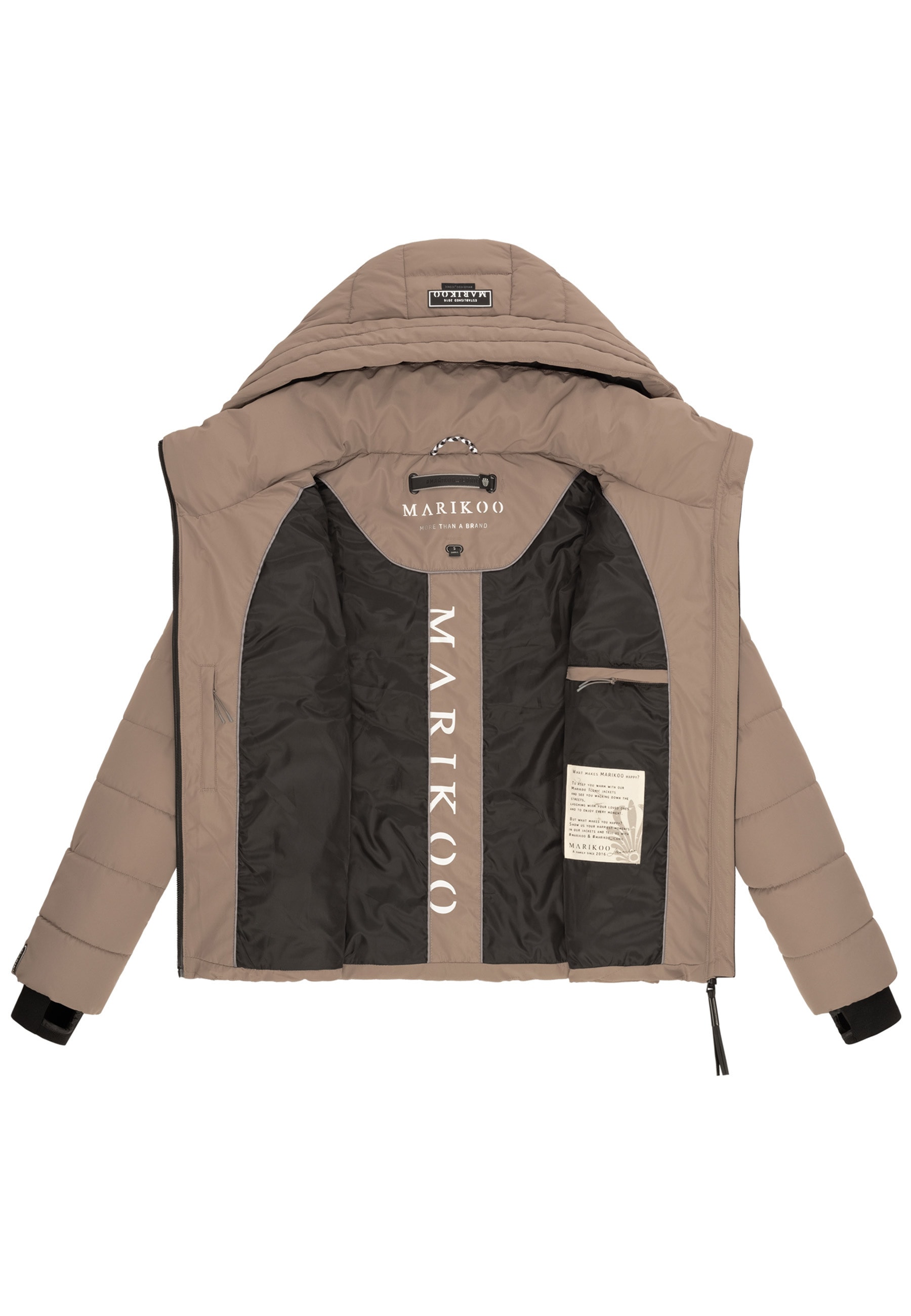 Marikoo Winterjacke »Marikoo Samuiaa Damen Steppjacke B986«