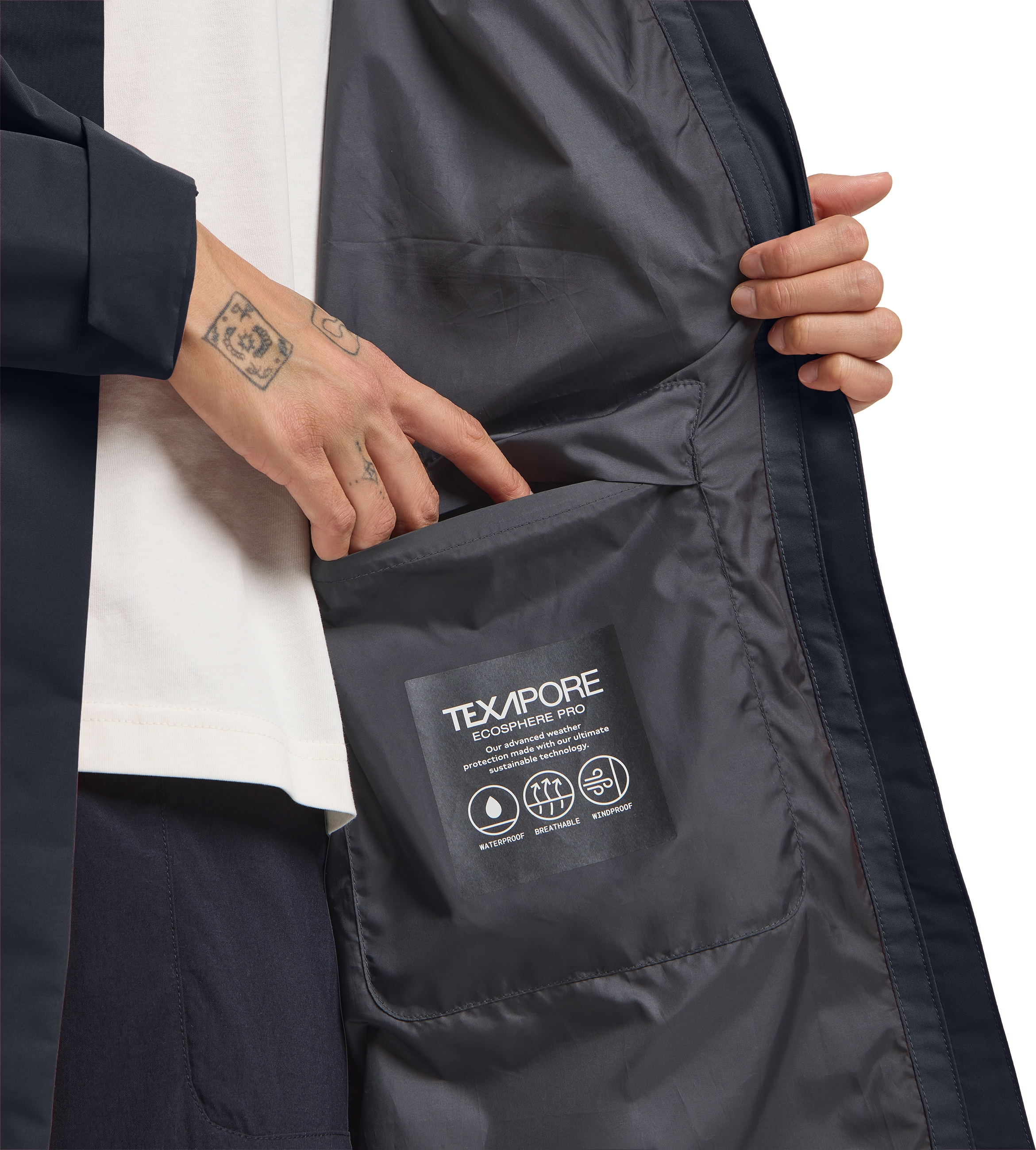 Jack Wolfskin Funktionsmantel »TERRAVIEW 2L COAT W«