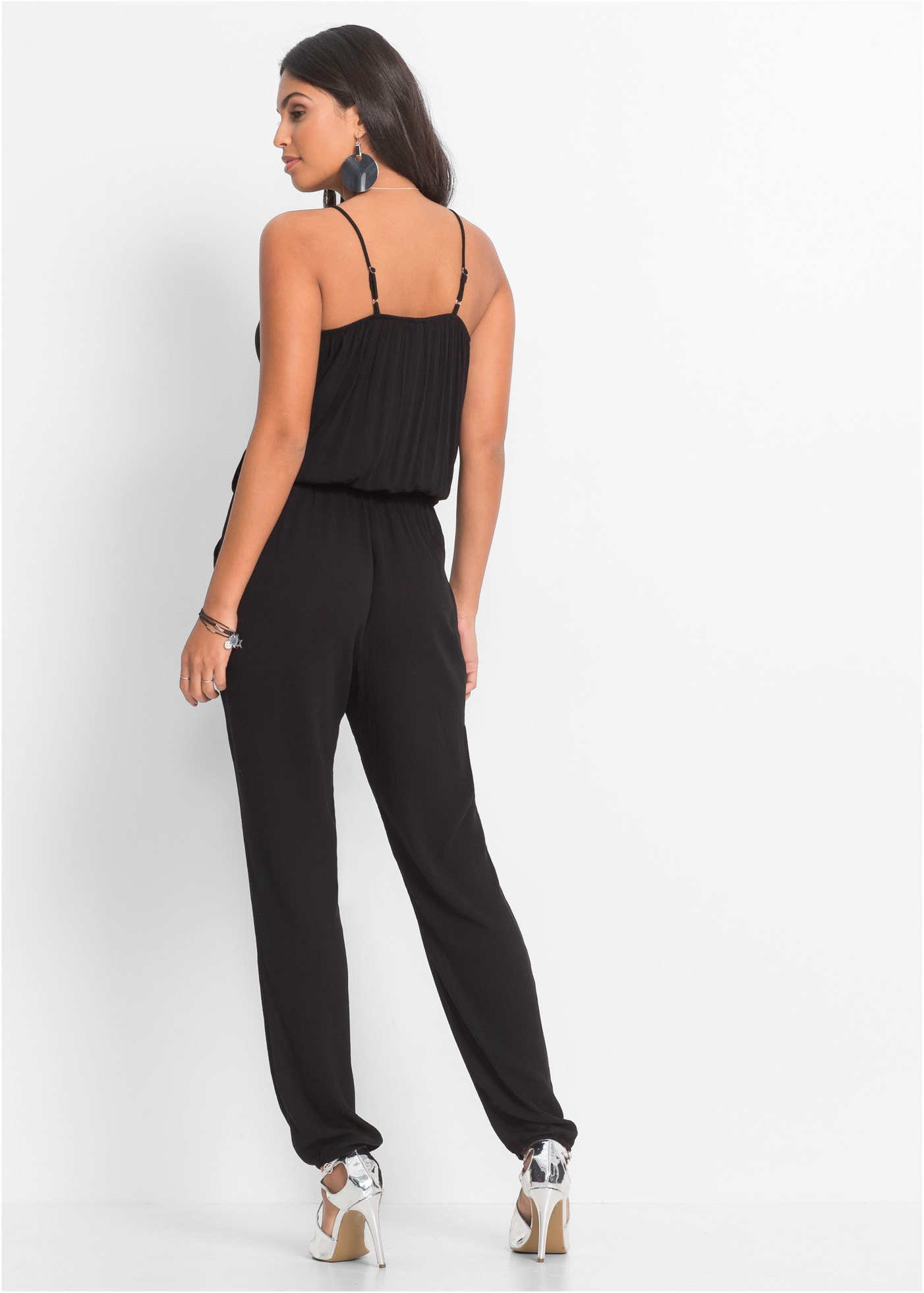 bonprix Jumpsuit »Jumpsuit aus strukturierter Viskose« Jumpsuit aus strukturierter Viskose