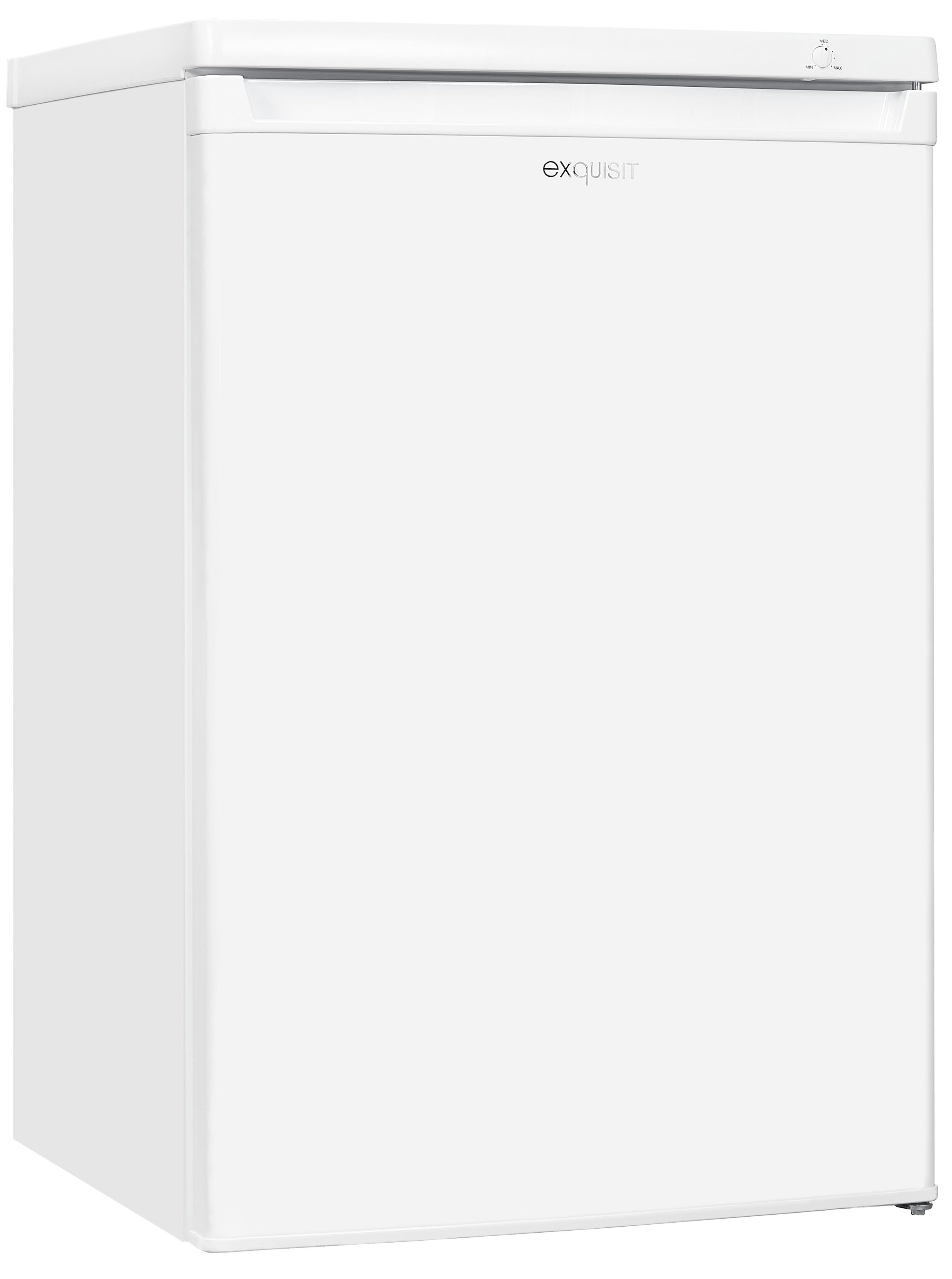 exquisit Gefrierschrank »GS80-040E weiss«, 85,5 cm hoch, 55 cm breit, Türanschlag wechselbar