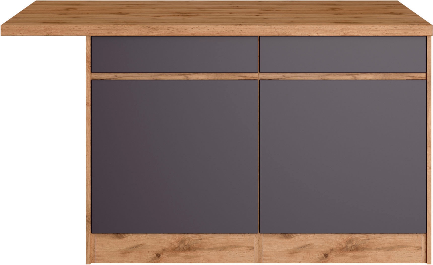 KOCHSTATION Winkelküche »KS-Riesa«, Stellbreite 340x150 cm, wahlweise mit oder ohne E-Geräte