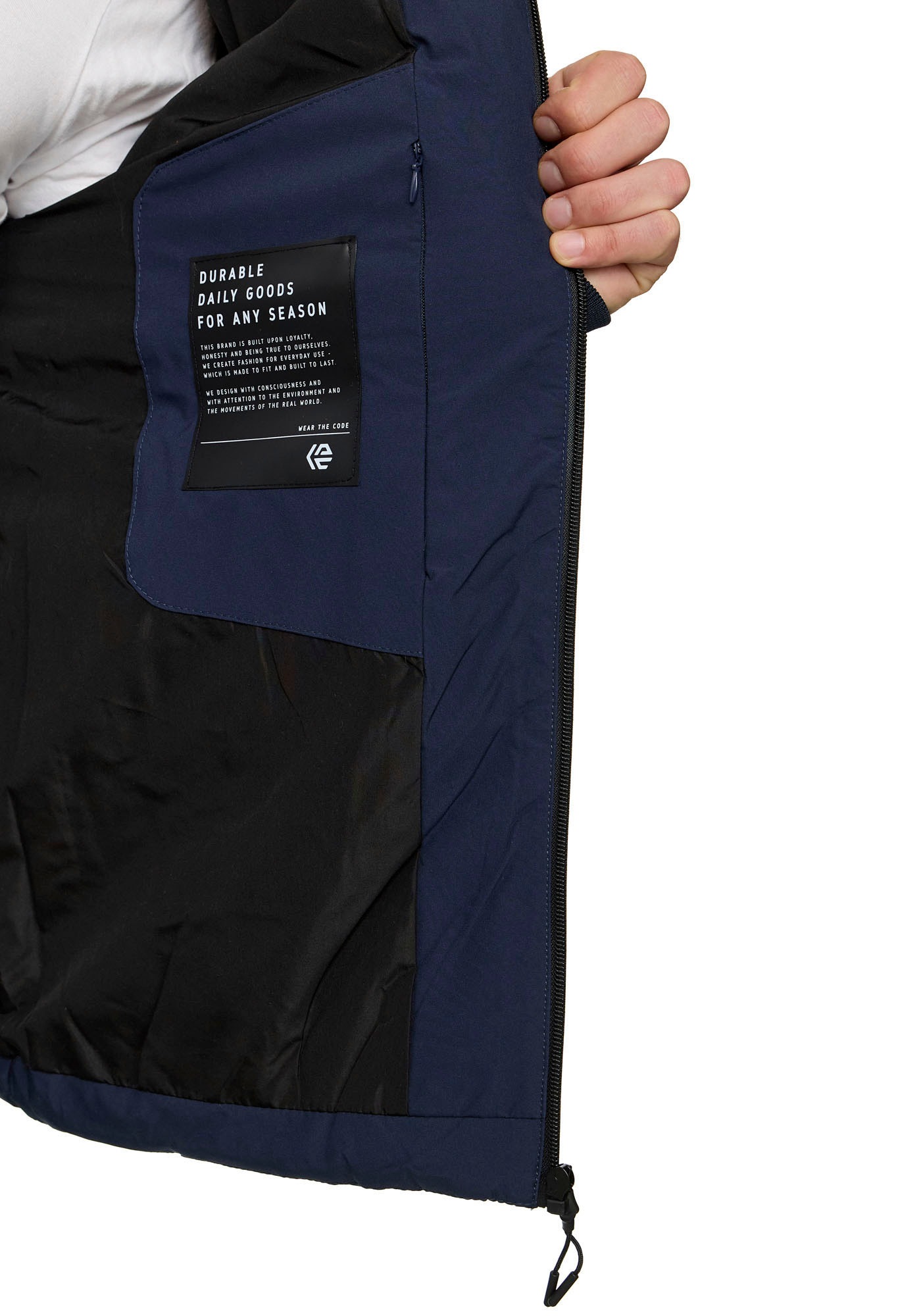 Indicode Steppjacke »INNoqual«, mit Kapuze