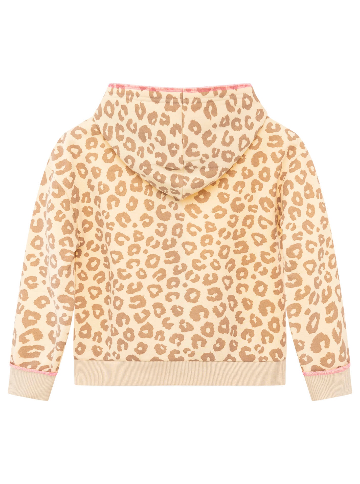 Zwillingsherz Kapuzensweatjacke »"Soft Leo"« Mini-Me, mit Leo Muster, Zipper und Taschen