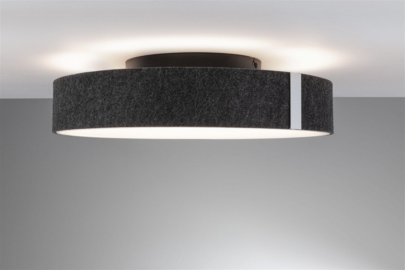 Paulmann LED Deckenleuchte »Malika 2700K 2300lm 230V 29W Anthrazit«, 1 flammig, 3-Step-Dim