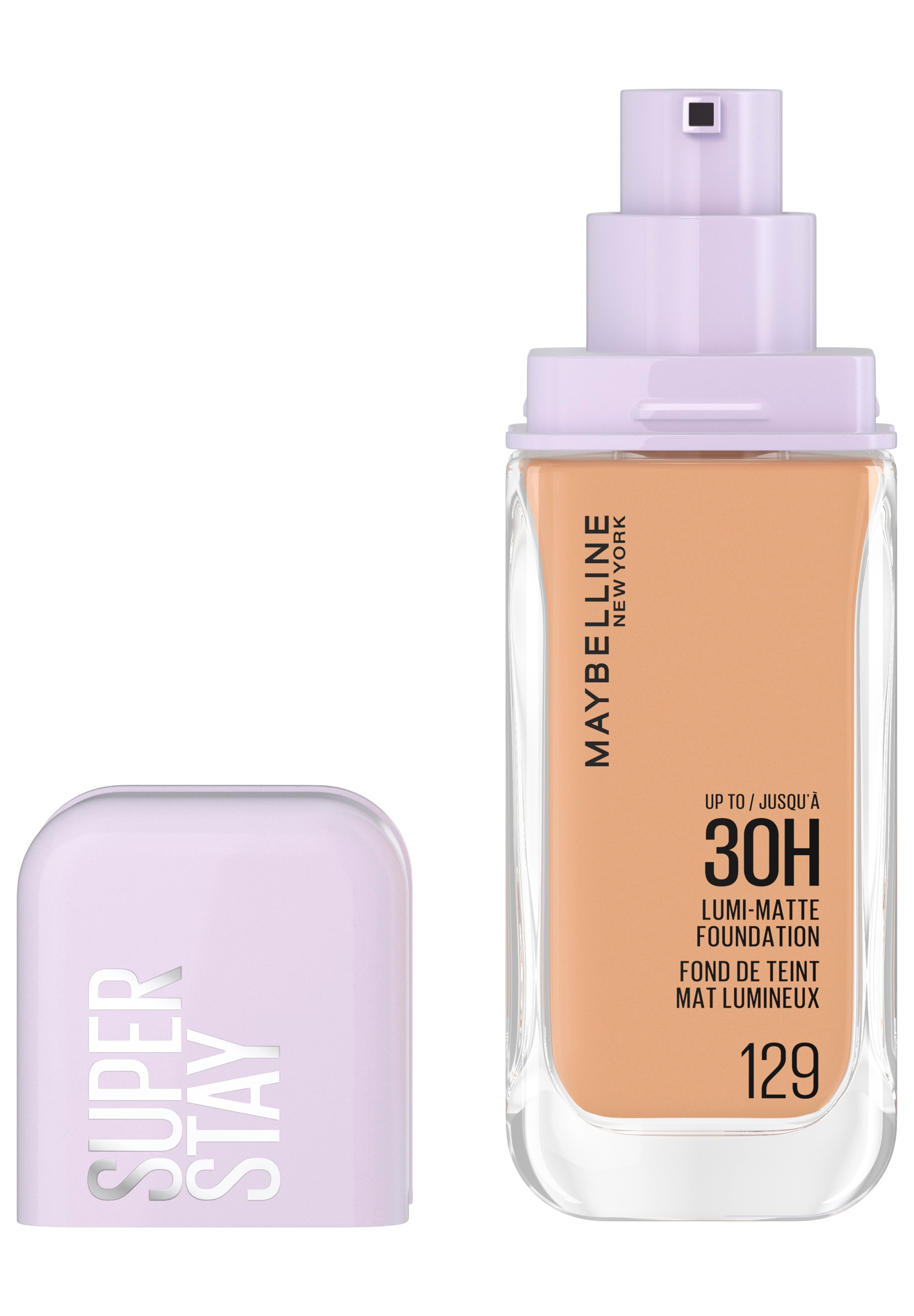 MAYBELLINE NEW YORK Foundation »SUPER STAY LUMI MATTE FOUNDATION« mittlere bis hohe Deckkraft, ultra-frisches mattes Finish