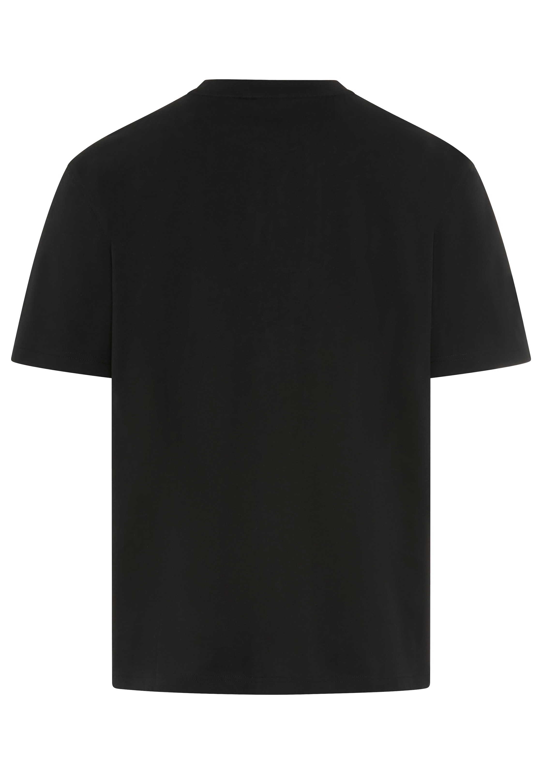 Bruno Banani T-Shirt Kurzarmshirt, lässige Passform, unifarben, aus Single Jersey