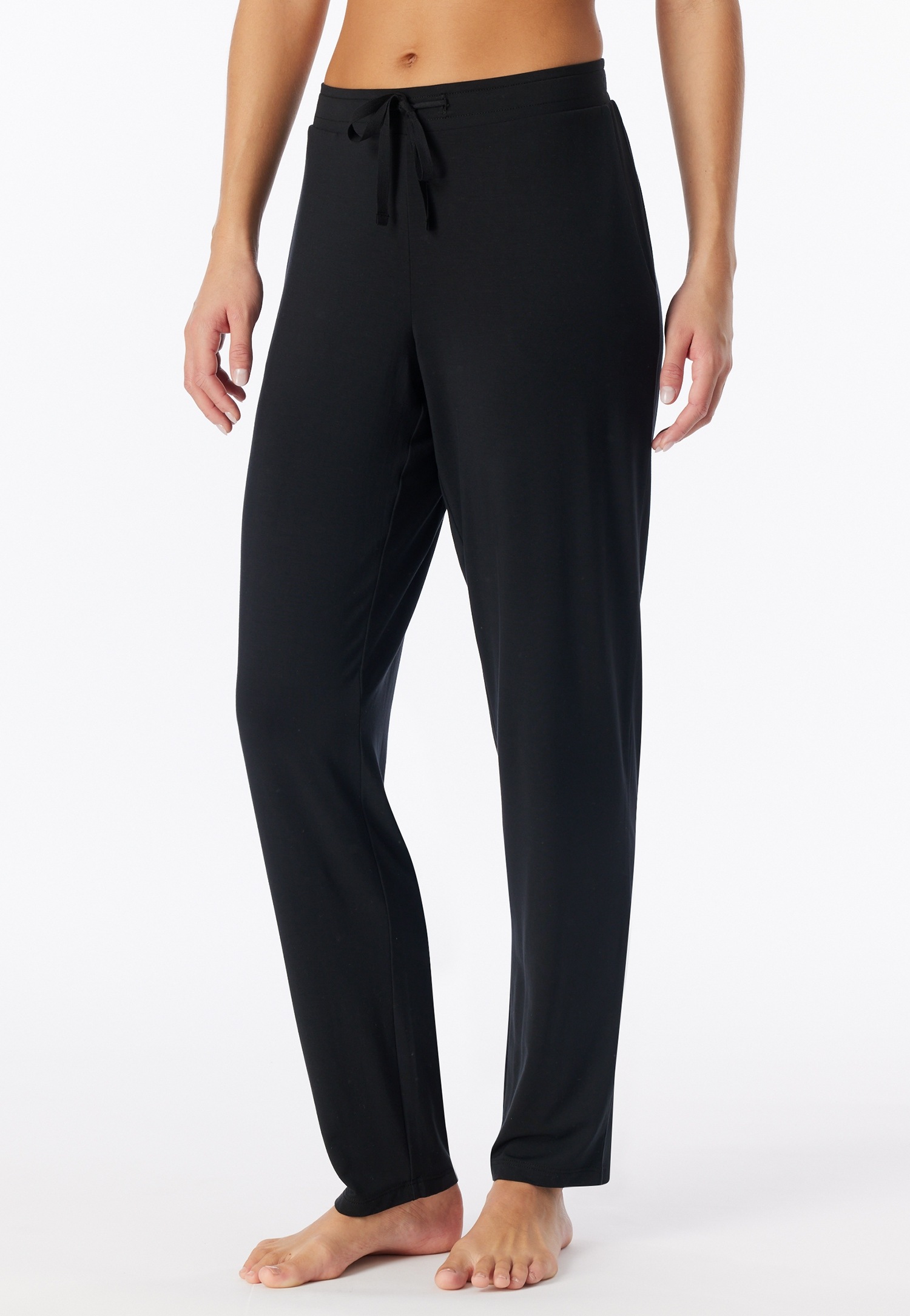 Schiesser Pyjamahose »Mix + Relax«  weicher Single-Jersey, Gummizug, Bindeband