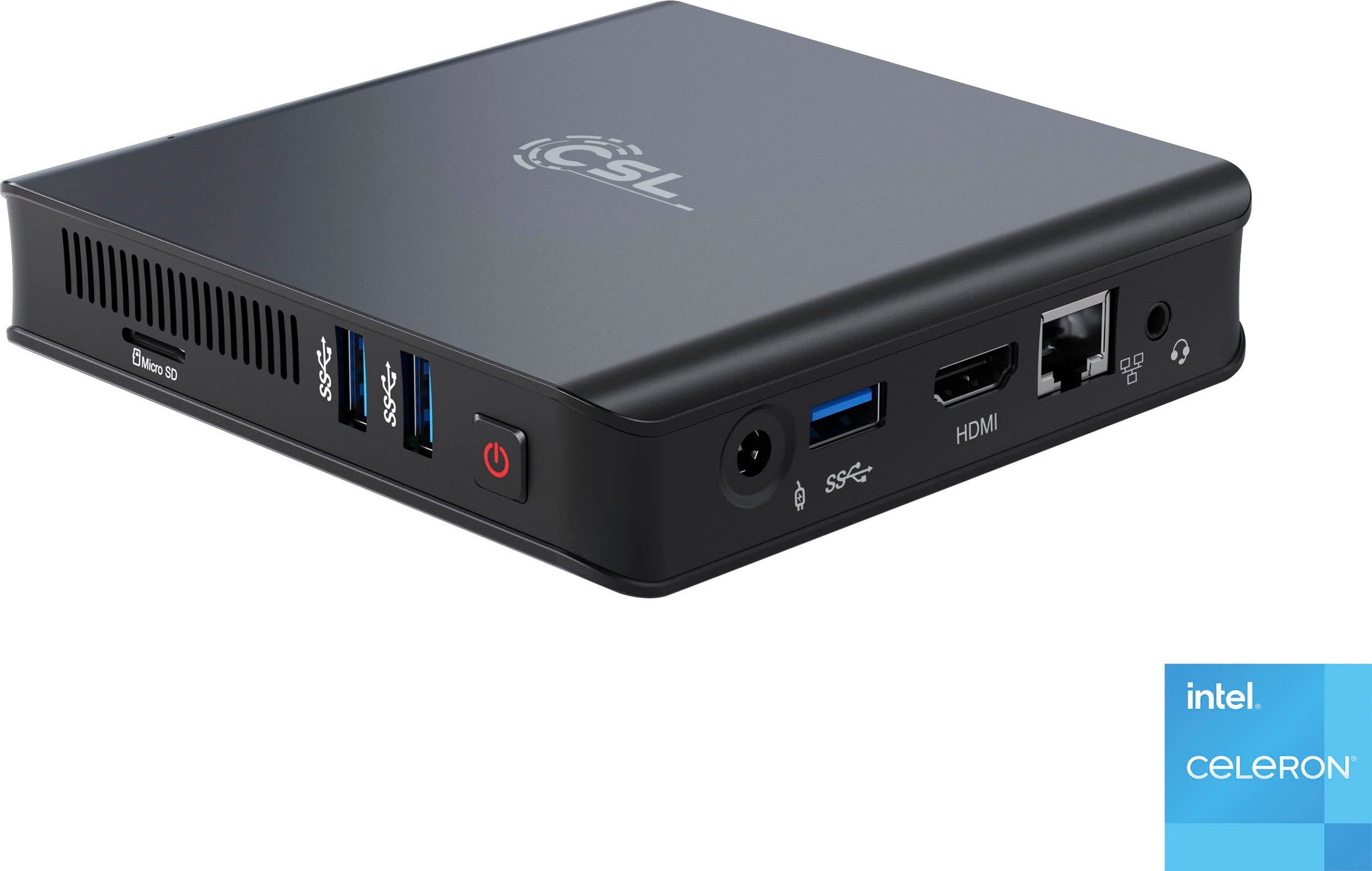 CSL Mini-PC »Narrow Box Ultra HD Compact v5«