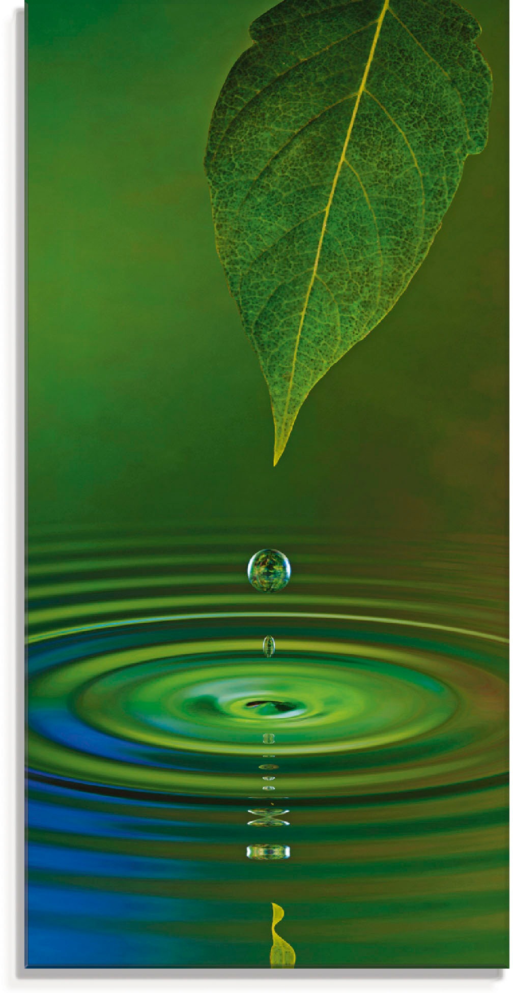 Artland Glasbild »Wassertropfen«, Zen, (1 St.), in verschiedenen Größen