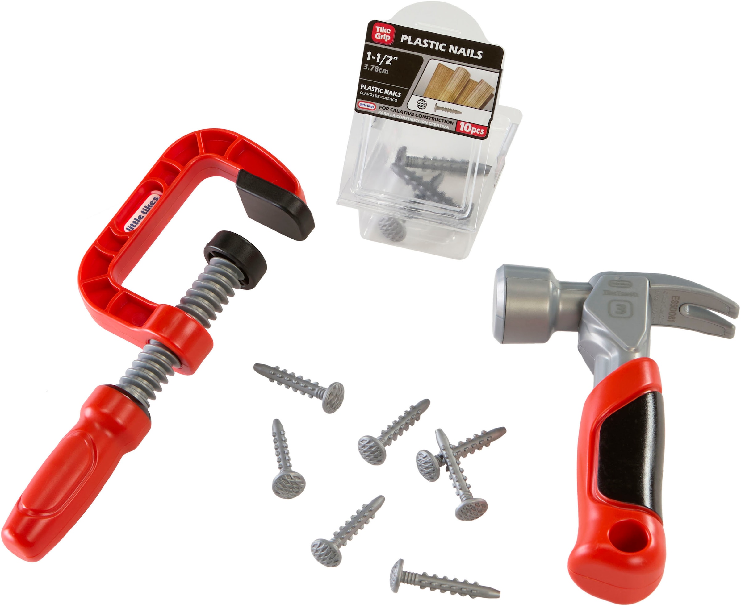 Little Tikes® Kinder-Hammer »Creative Construction - Hammer- und Nagelset«