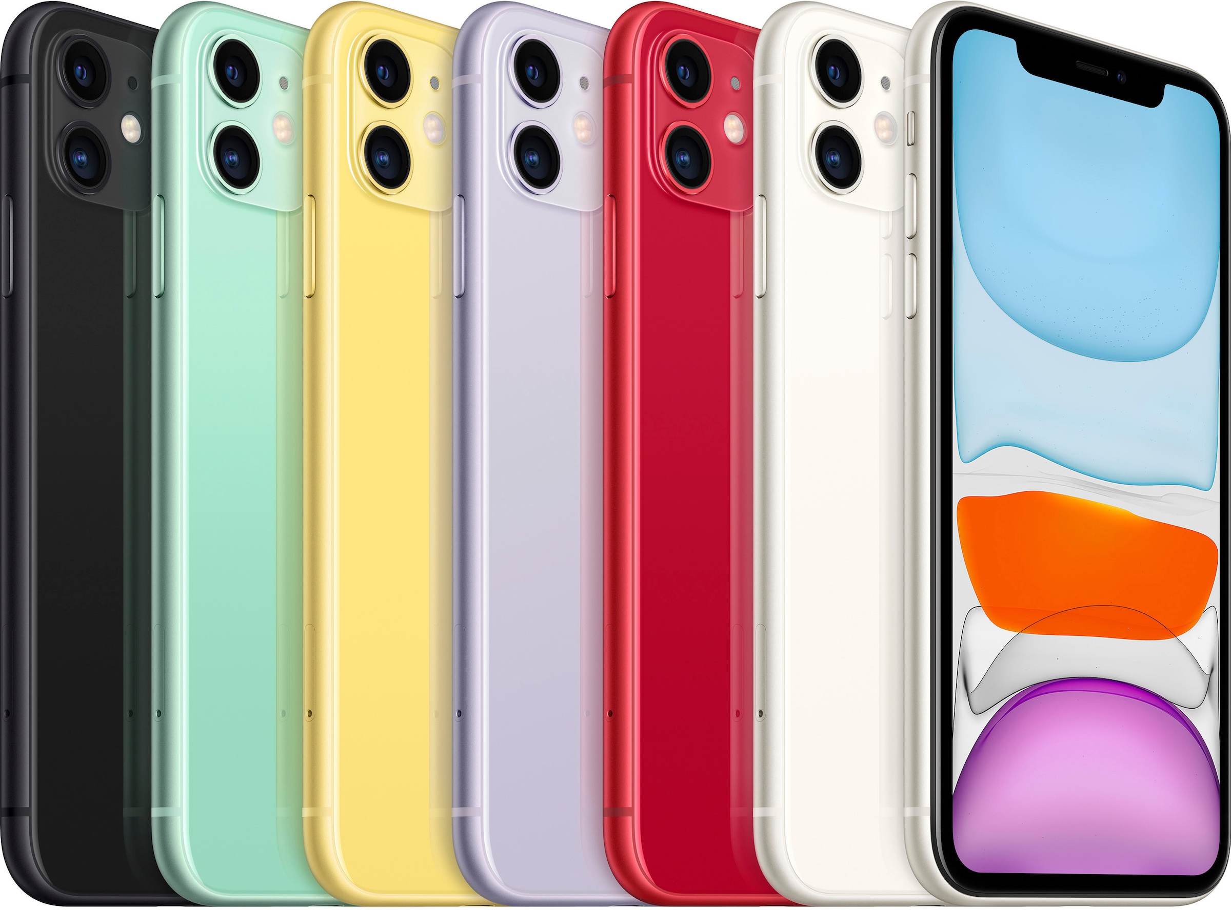 Apple Smartphone »iPhone 11«, black, ohne Strom-Adapter und Kopfhörer