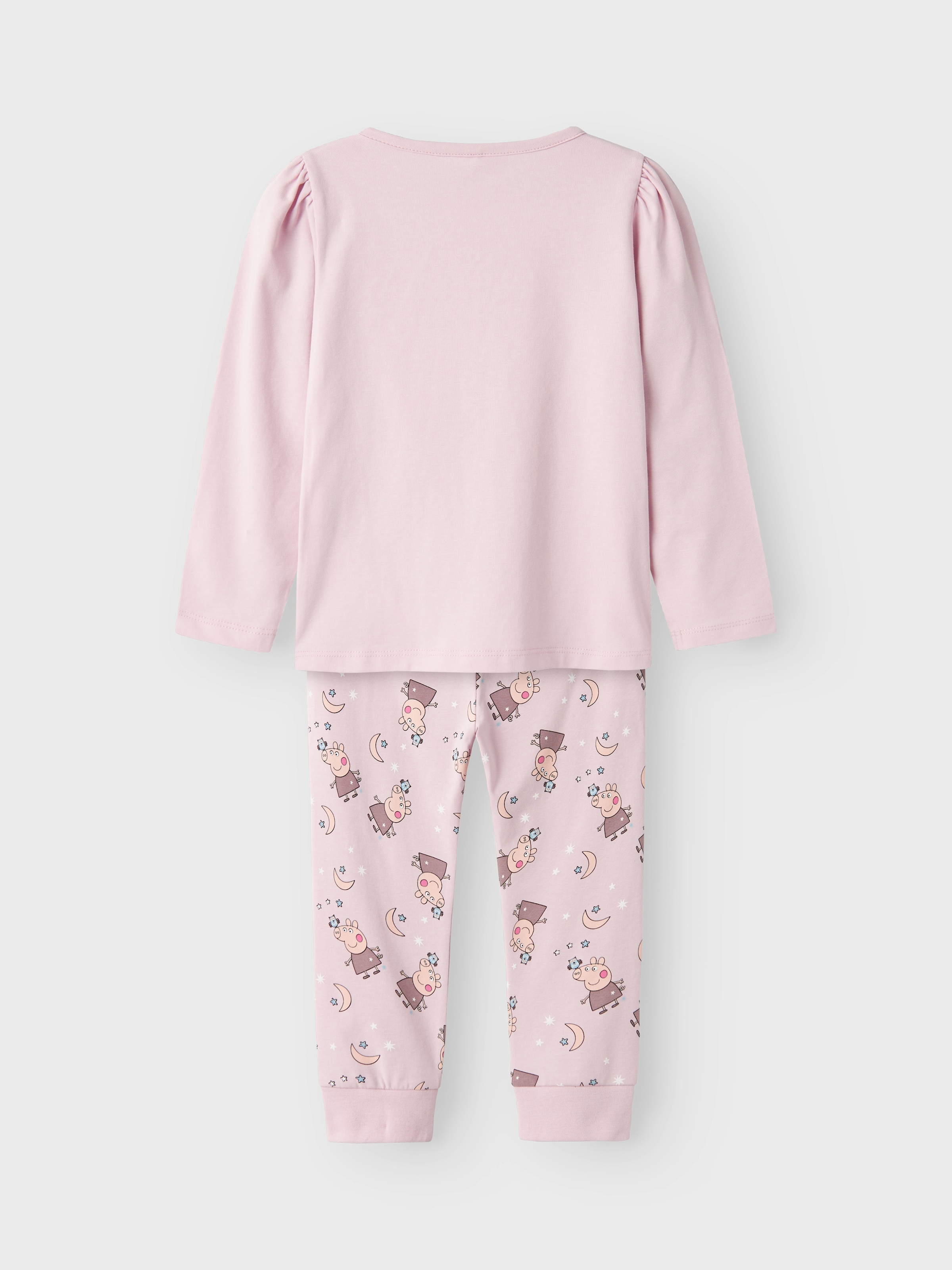 Name It Schlafanzug »NMFDYRIS PEPPA LS NIGHTSET NOOS CPLG«, (Set, 2 tlg.), mit Peppa Wutz Druck