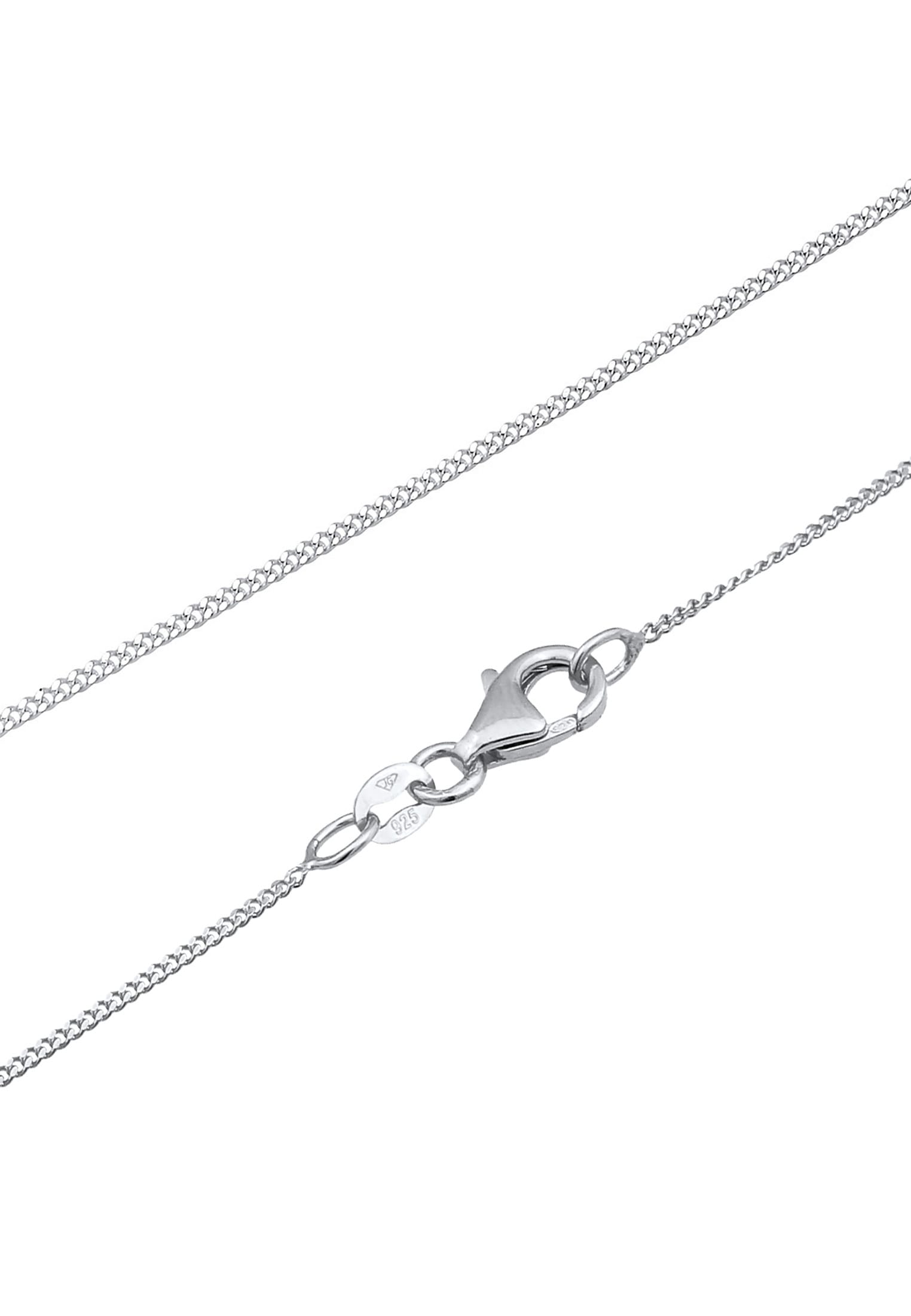 Elli Ohrring und Ketten Set »Schmuckset Kreis Kristalle Ohrring Halskette Set 925 Silber«