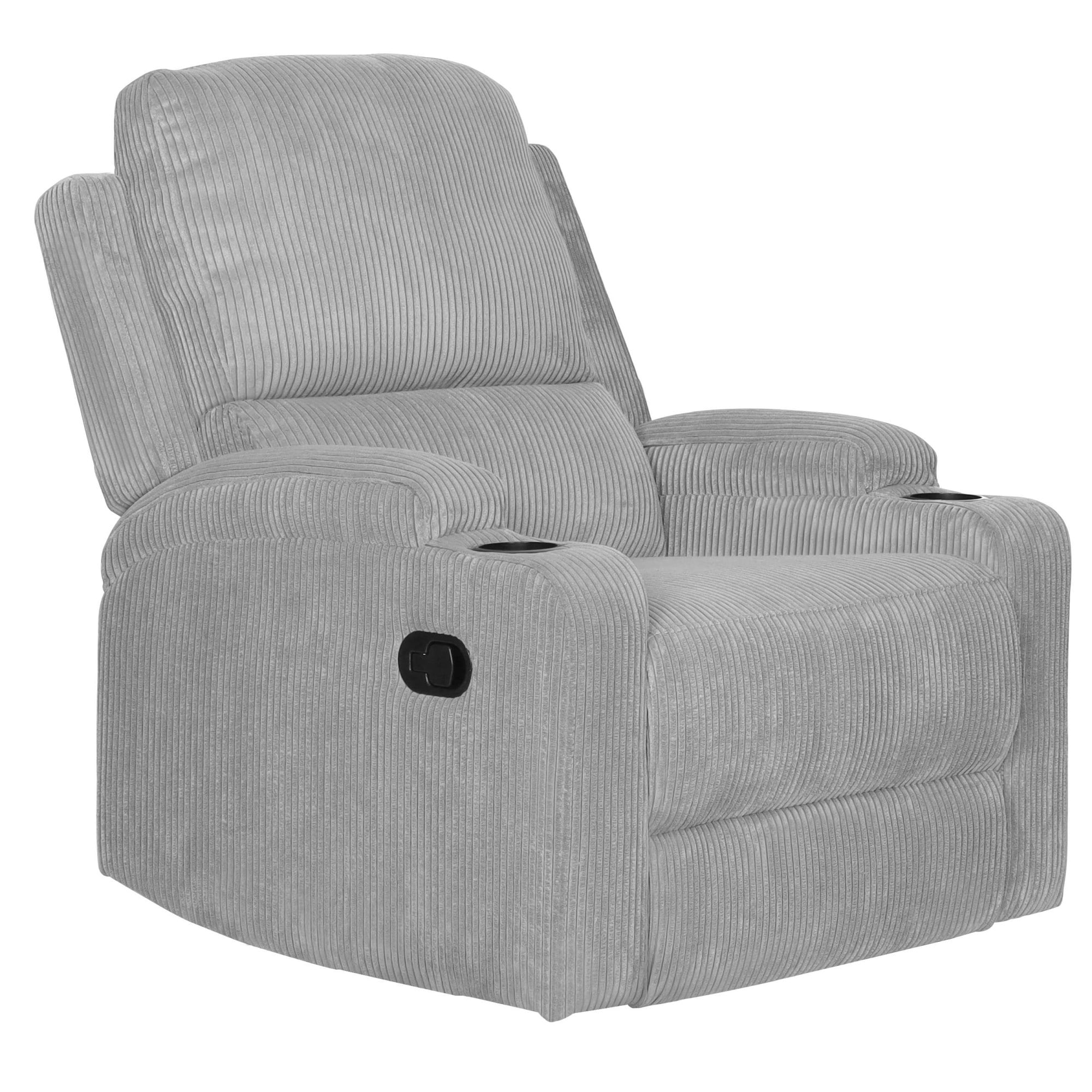OTTO home Relaxsessel »NAPORI Cord, Kinosessel, Multimedia-Sessel« TV-Sessel mit manueller u elektrischer Relaxfunktion u. Getränkehalter