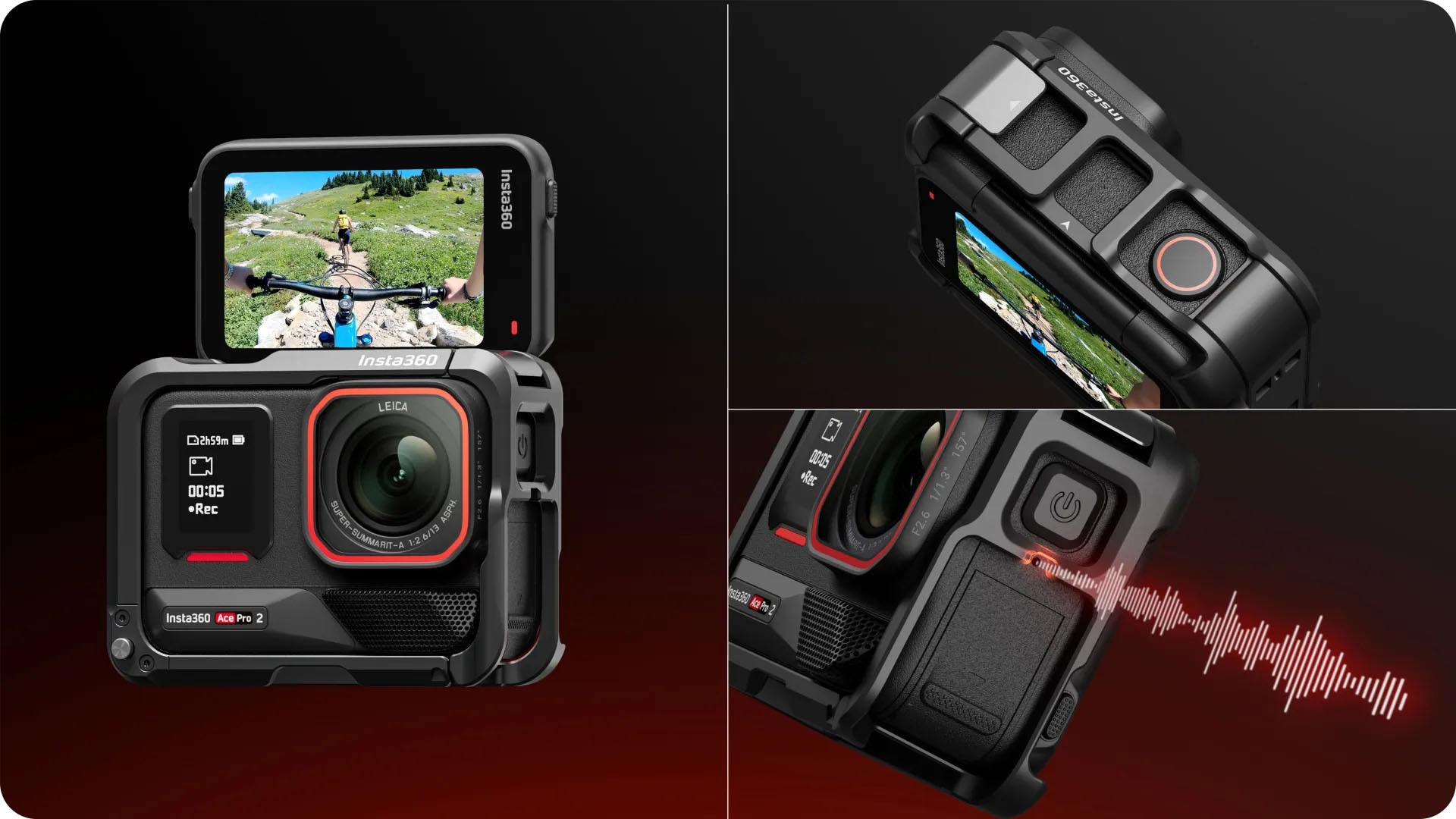Insta360 Action Cam-Halterung »Ace Pro 2/Insta360 Ace Pro Multifunktionsrahmen«