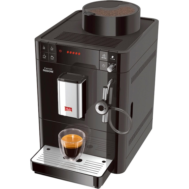 Melitta Kaffeevollautomat »Passione® F53/0-102 schwarz«, Tassengenau frisch  gemahlen, Service-Taste für Entkalkung & Reinigung jetzt bestellen bei OTTO