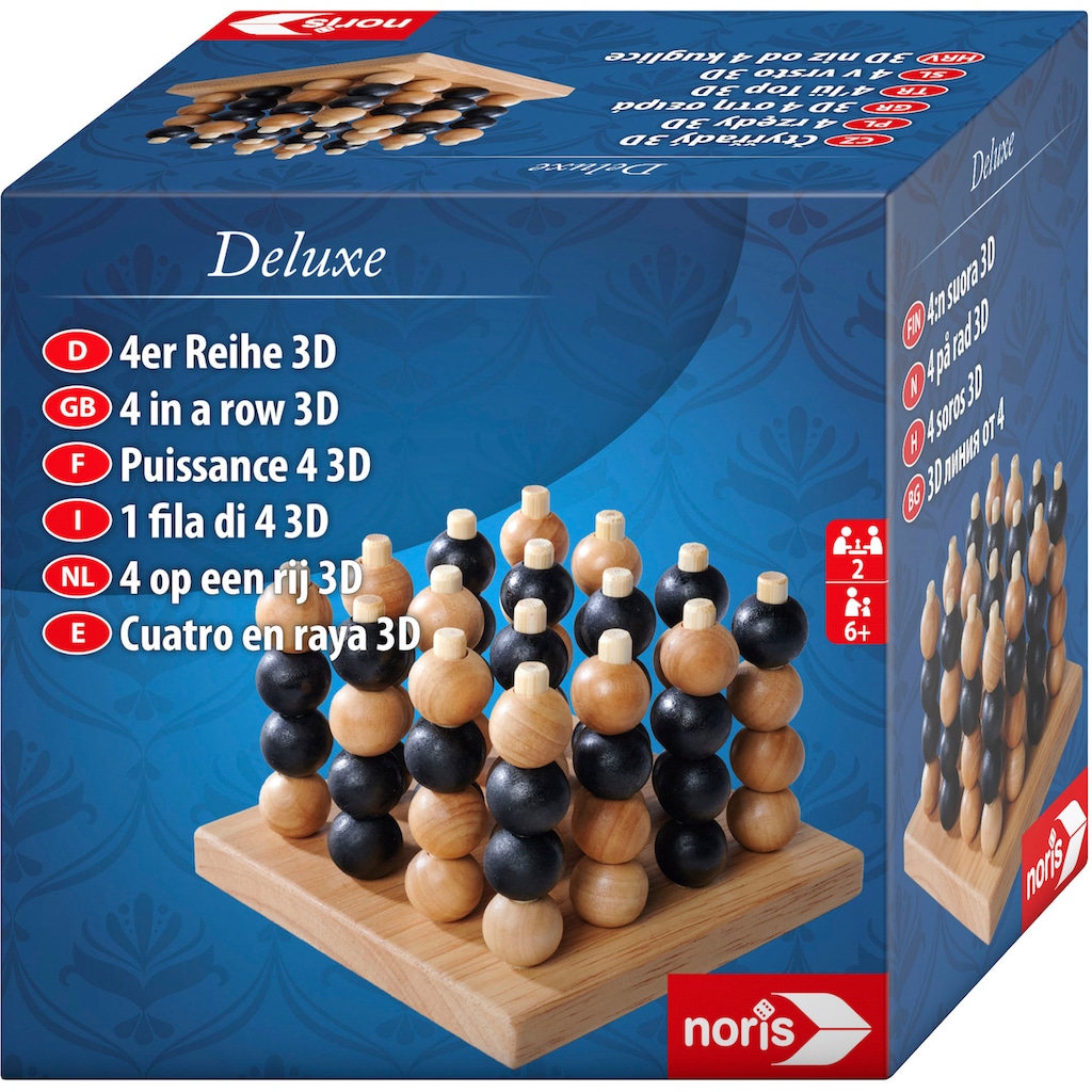 Noris Spiel »Deluxe 4er Reihe 3D«