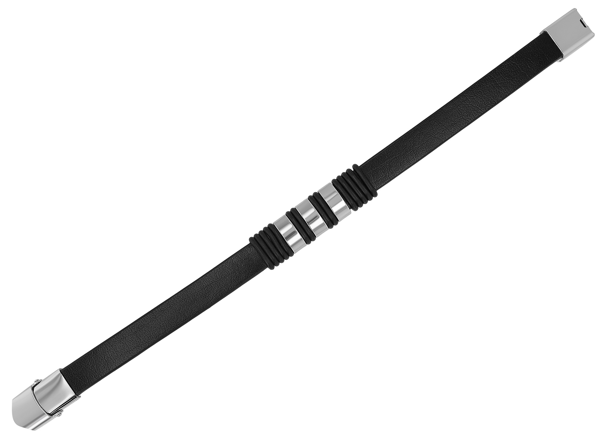 Adelia´s Armband »Herren Armband aus Leder 21,5 cm«