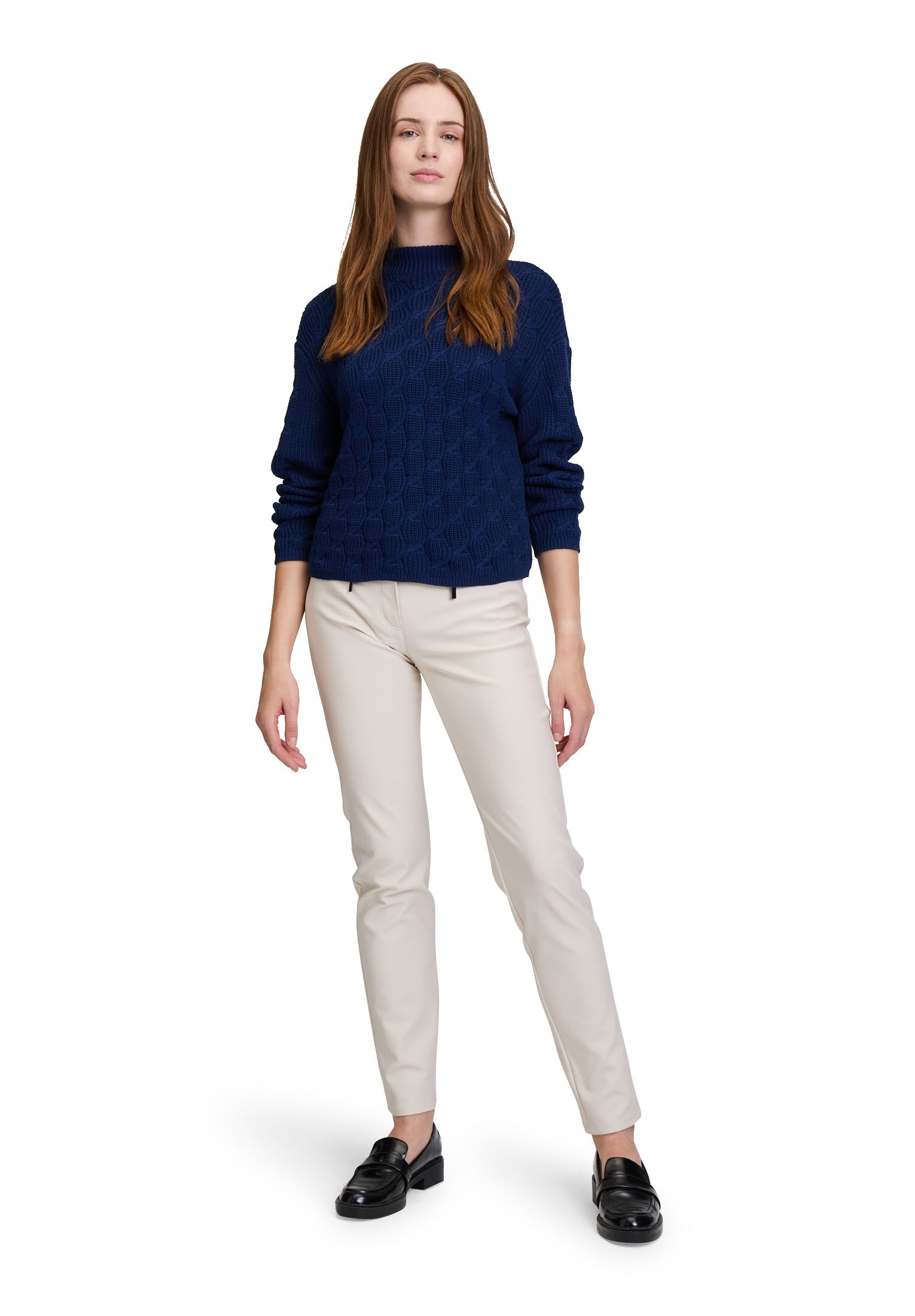 Betty Barclay Rundhalspullover »Grobstrick-Pullover mit Struktur«