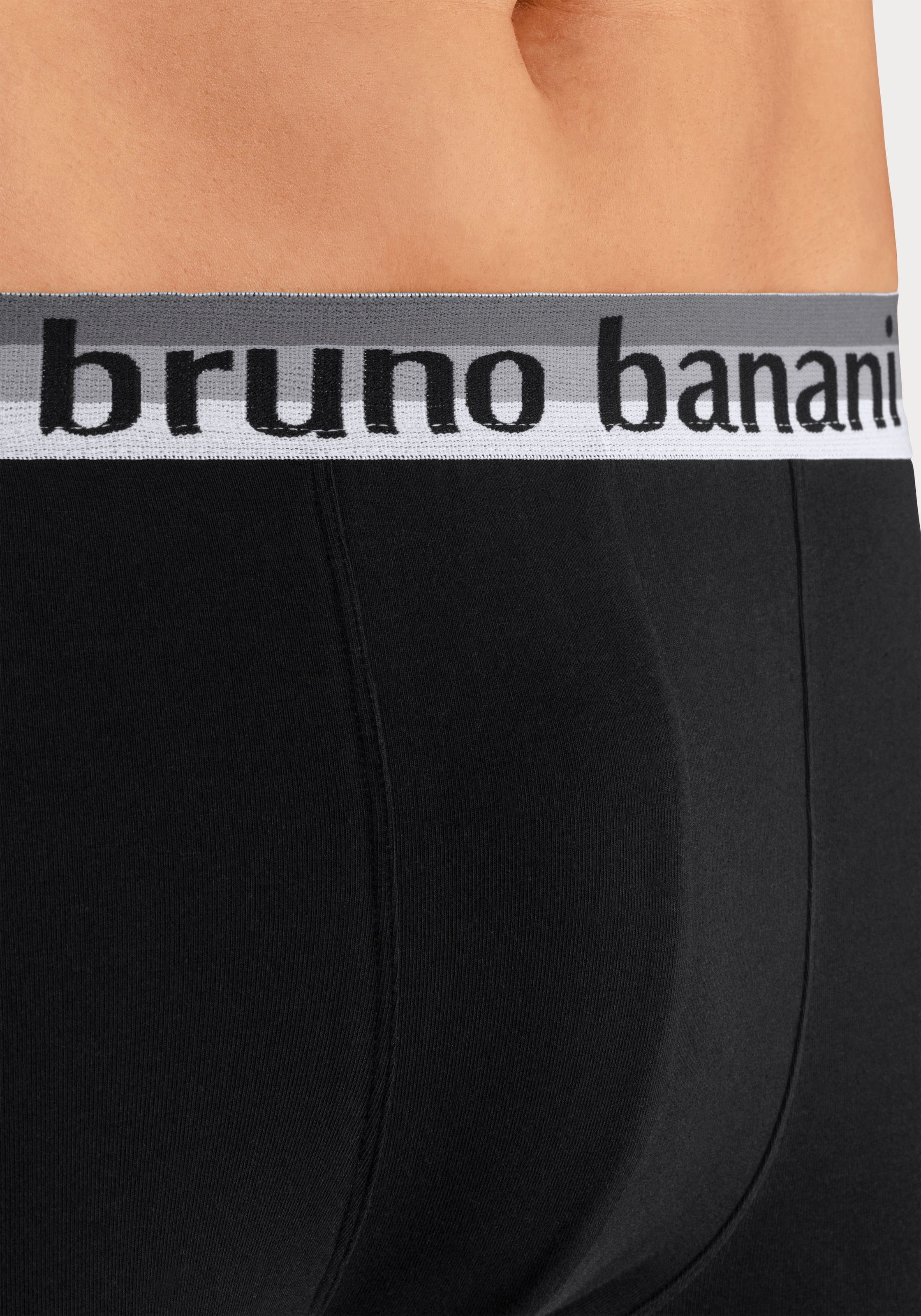 Bruno Banani Boxer »Boxershorts für Herren«, (Packung, 5 St.), mit Streifen Logo Webbund