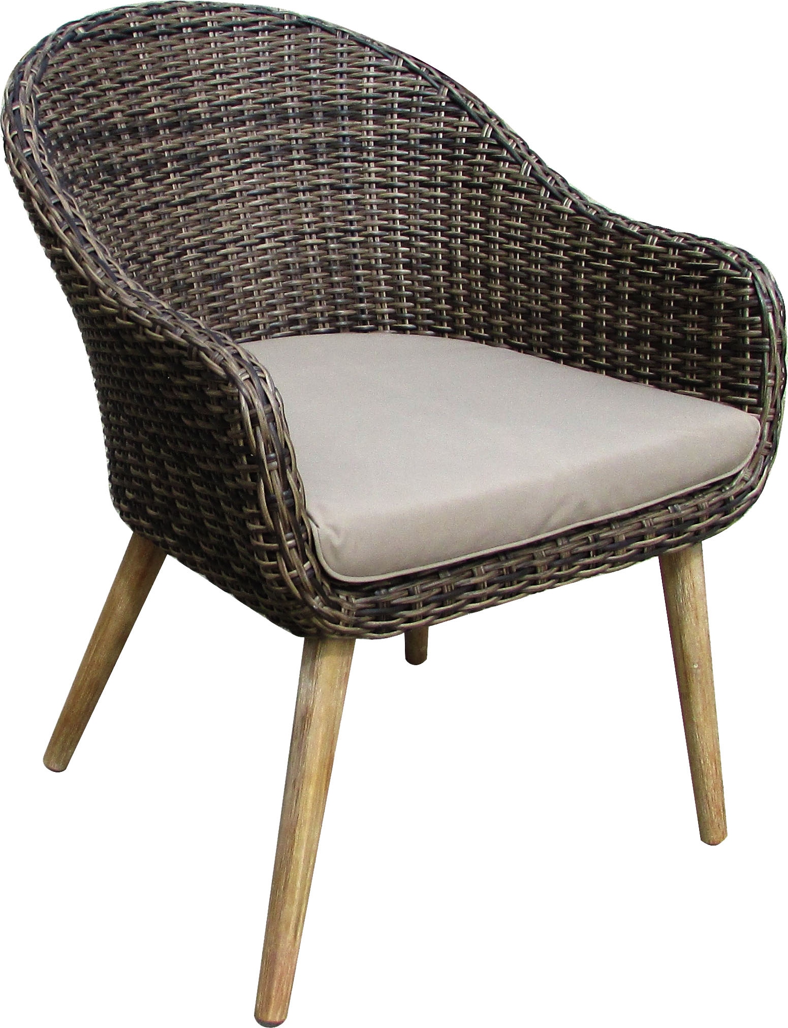 Garden Pleasure Garten-Essgruppe », Tischgruppe »FREMONT/PUEBLO Set 01«« Set,  4 Sessel, Tisch LxB: 110x110 cm, inkl Auflagen