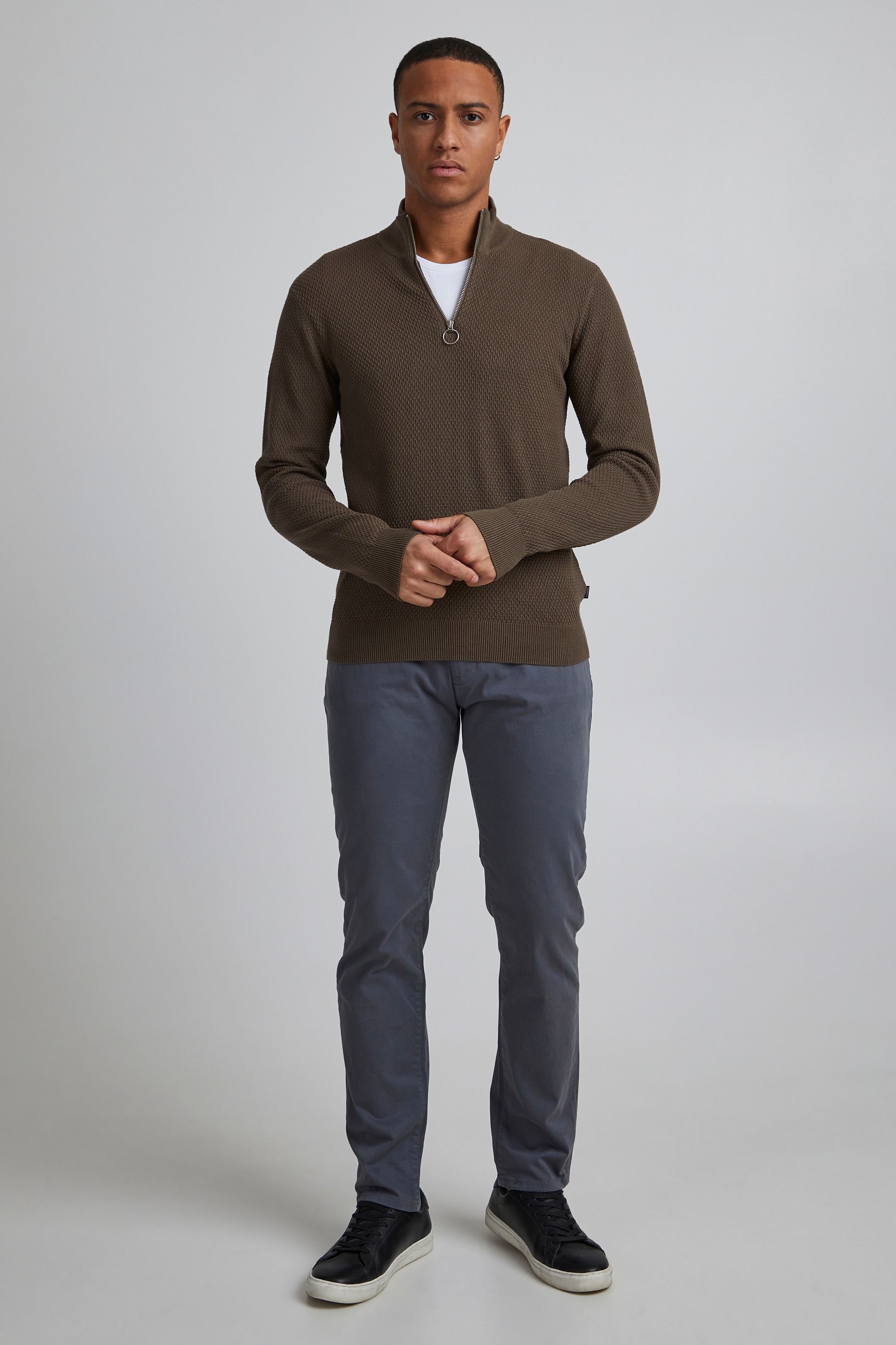 Casual Friday Strickfleece-Pullover »Strickpullover CFKarlo«