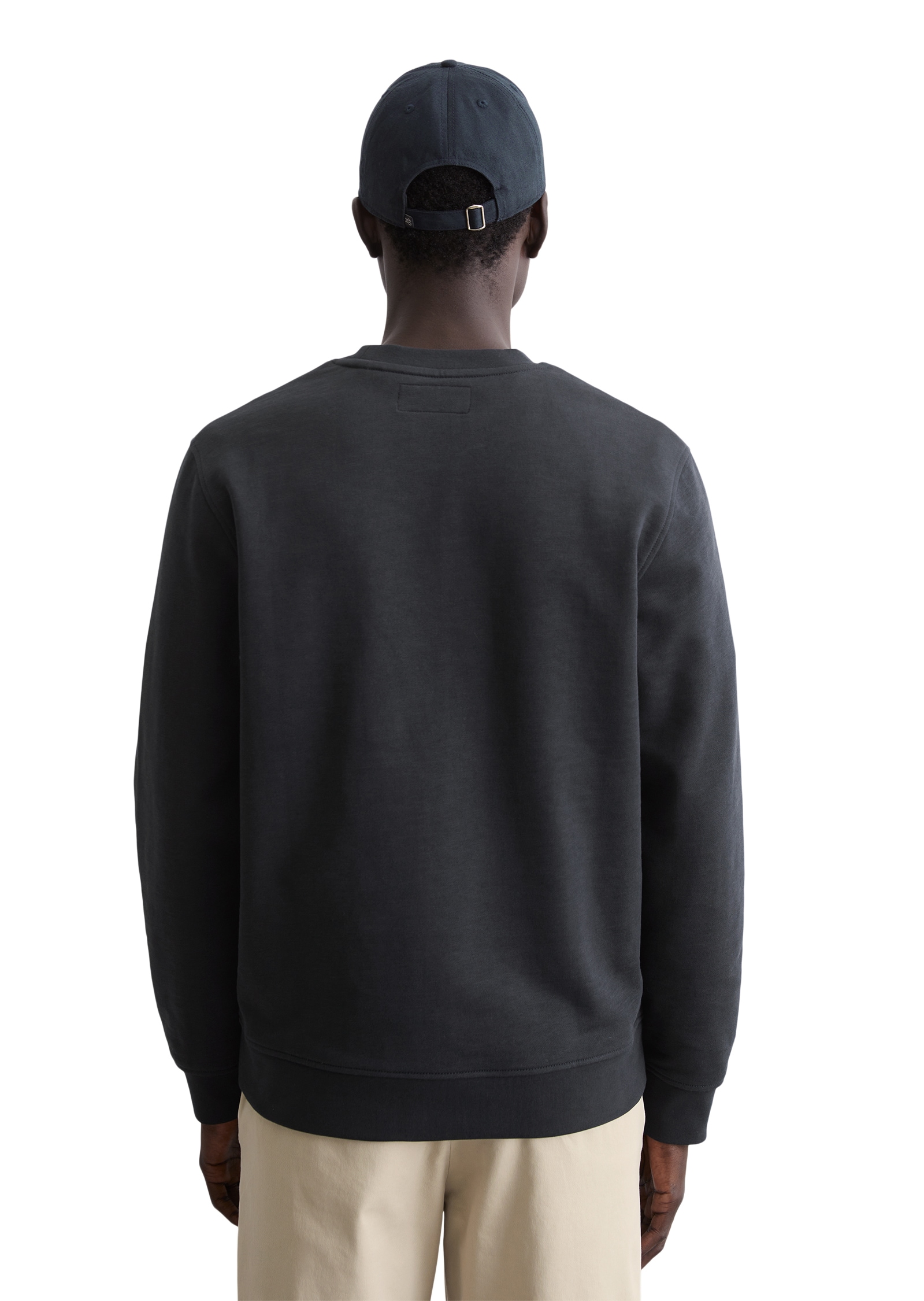 Marc O'Polo Sweatshirt, mit leicht unregelmäßiger Slub-Sweat-Struktur