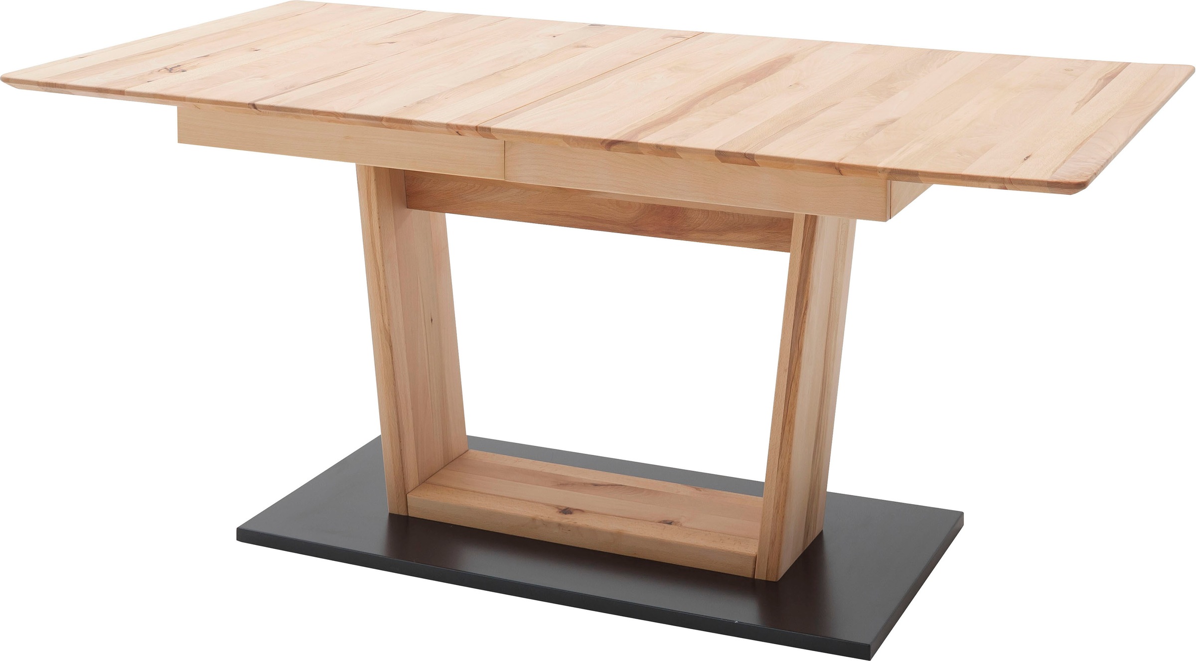 MCA furniture Esstisch »Cuba«, Esstisch Massivholz ausziehbar, Tischplatte mit Synchronauszug