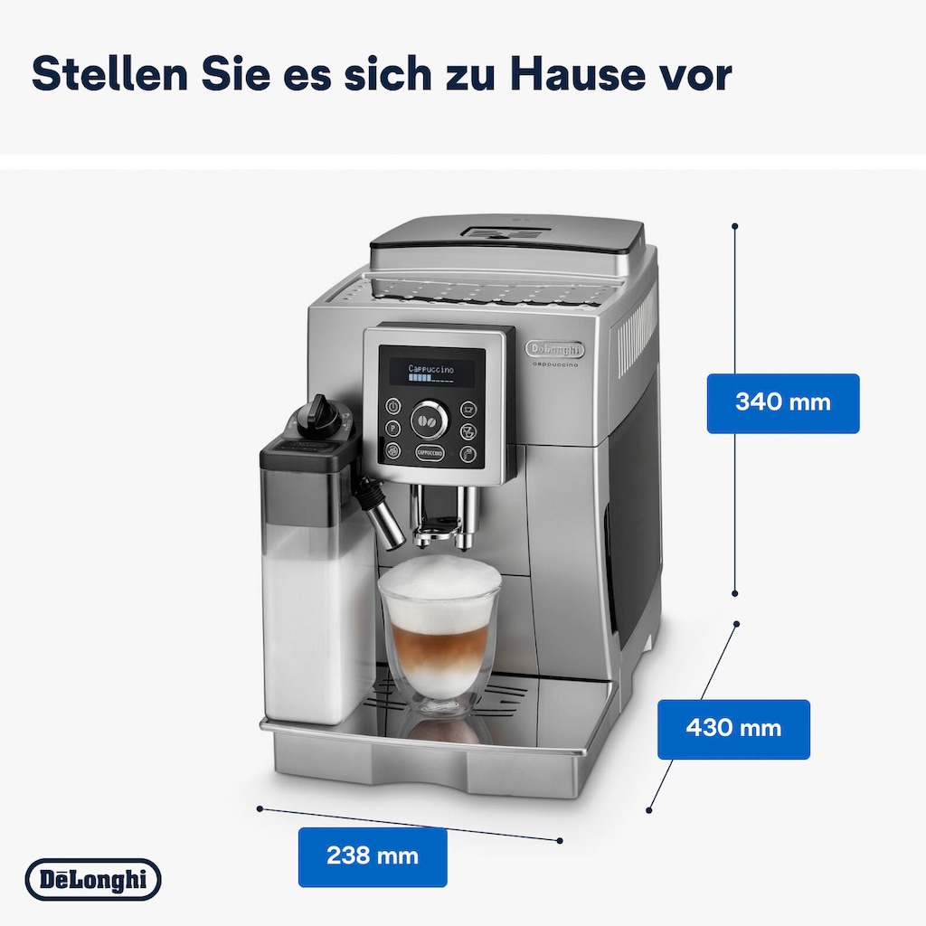 De'Longhi Kaffeevollautomat »ECAM 23.466.S«