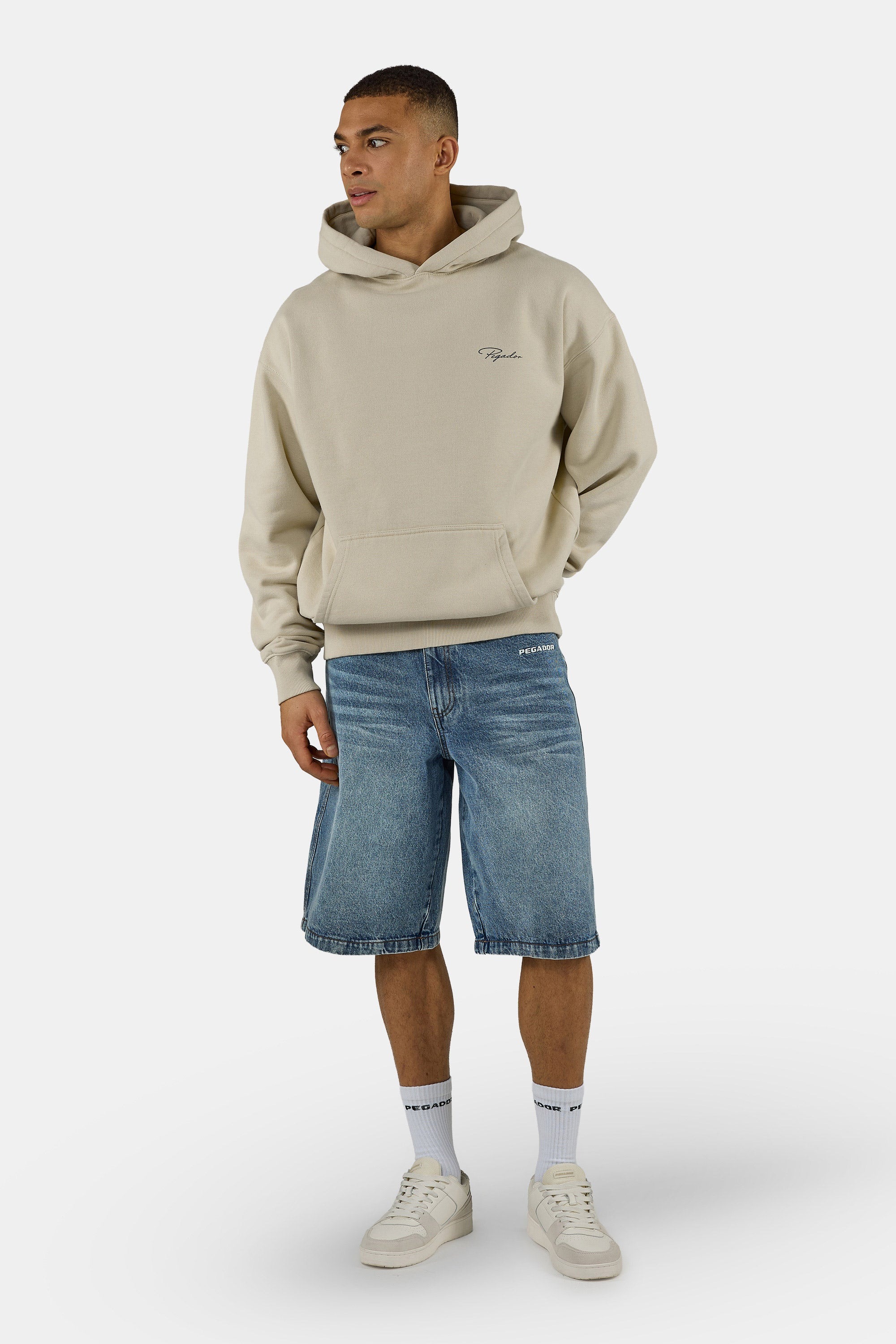 PEGADOR Kapuzensweatshirt »Pike Oversized Hoodie«, Baumwollmischung, oversize
