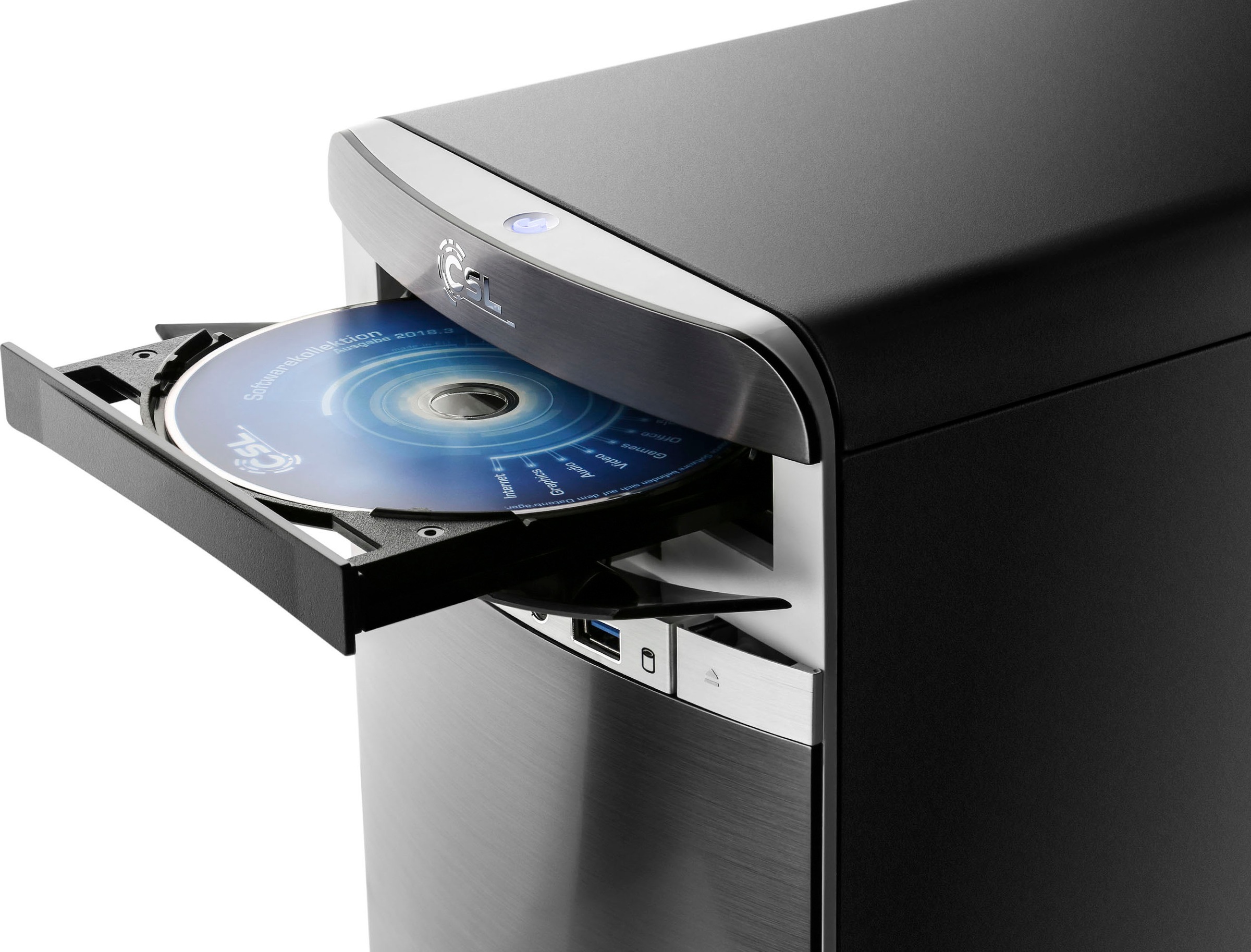 CSL PC »Speed V1180«, Intel®, Pentium® Gold G6400 2× 4000 MHz inkl. Hyper-Threading