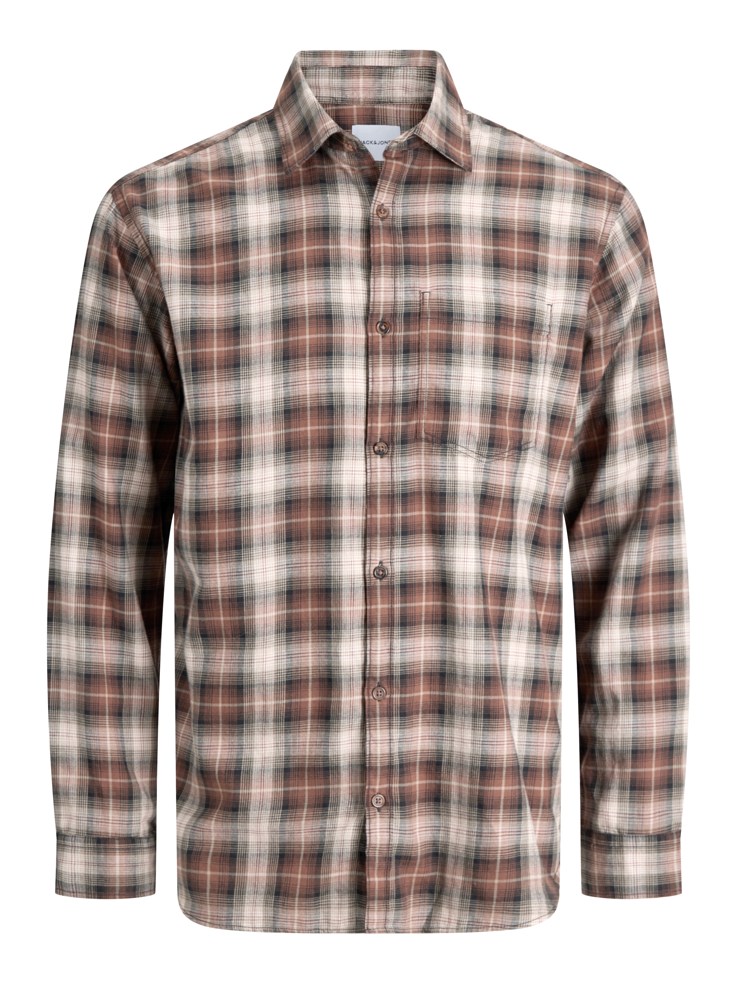 Jack & Jones Langarmhemd »JJJAMES FLANNEL SHIRT L/S« Baumwolle, regular fit